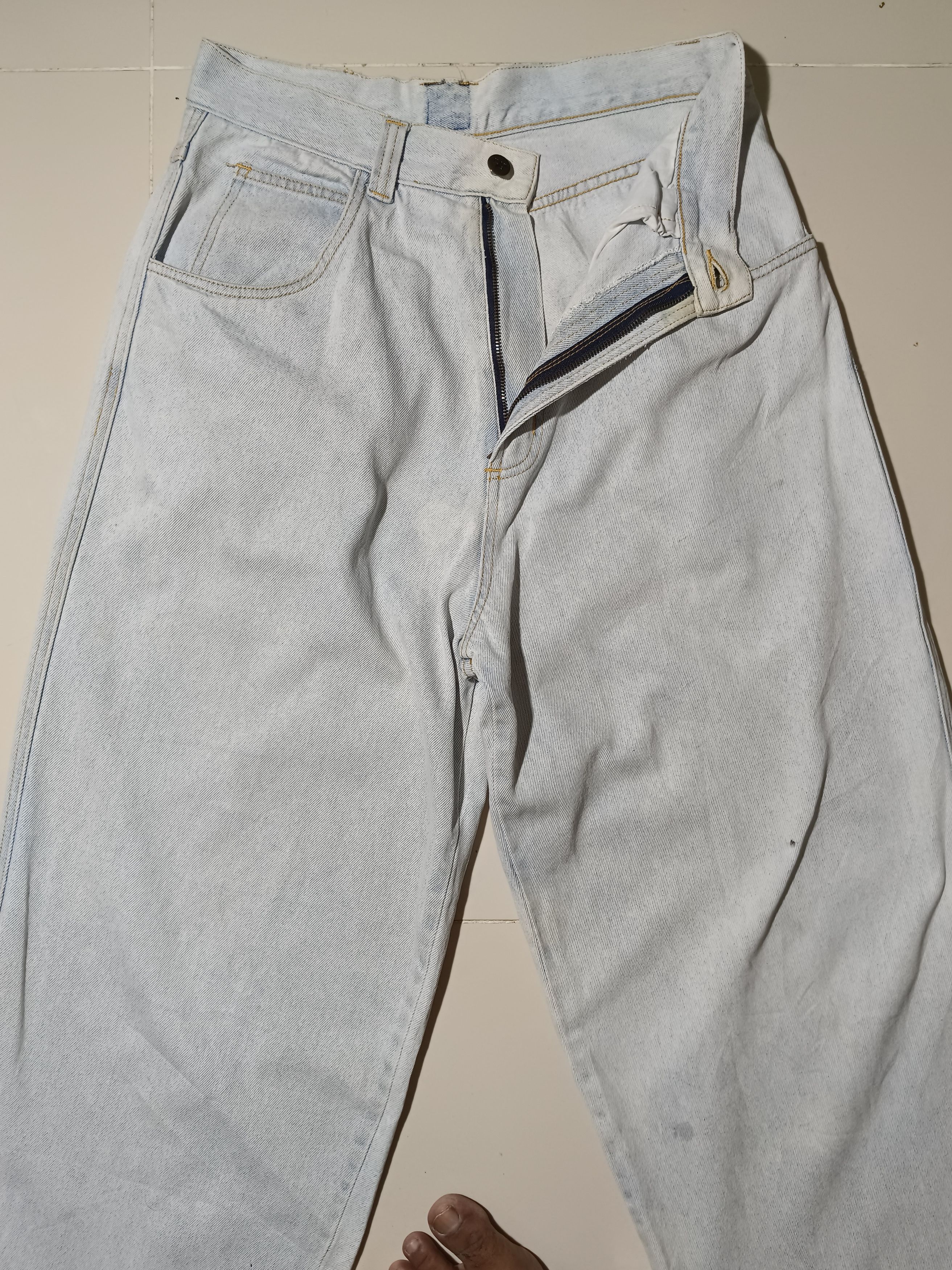 Vintage Vintage Bronze Age Baggy Mud Wash Sun Faded Skate Denim Size US 30 / EU 46 - 5 Thumbnail