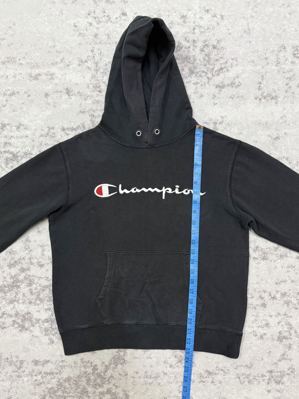 Champion Champion Emroidery Logo Cropped Pullover Sweater Hoodie Size S / US 4 / IT 40 - 15 Thumbnail