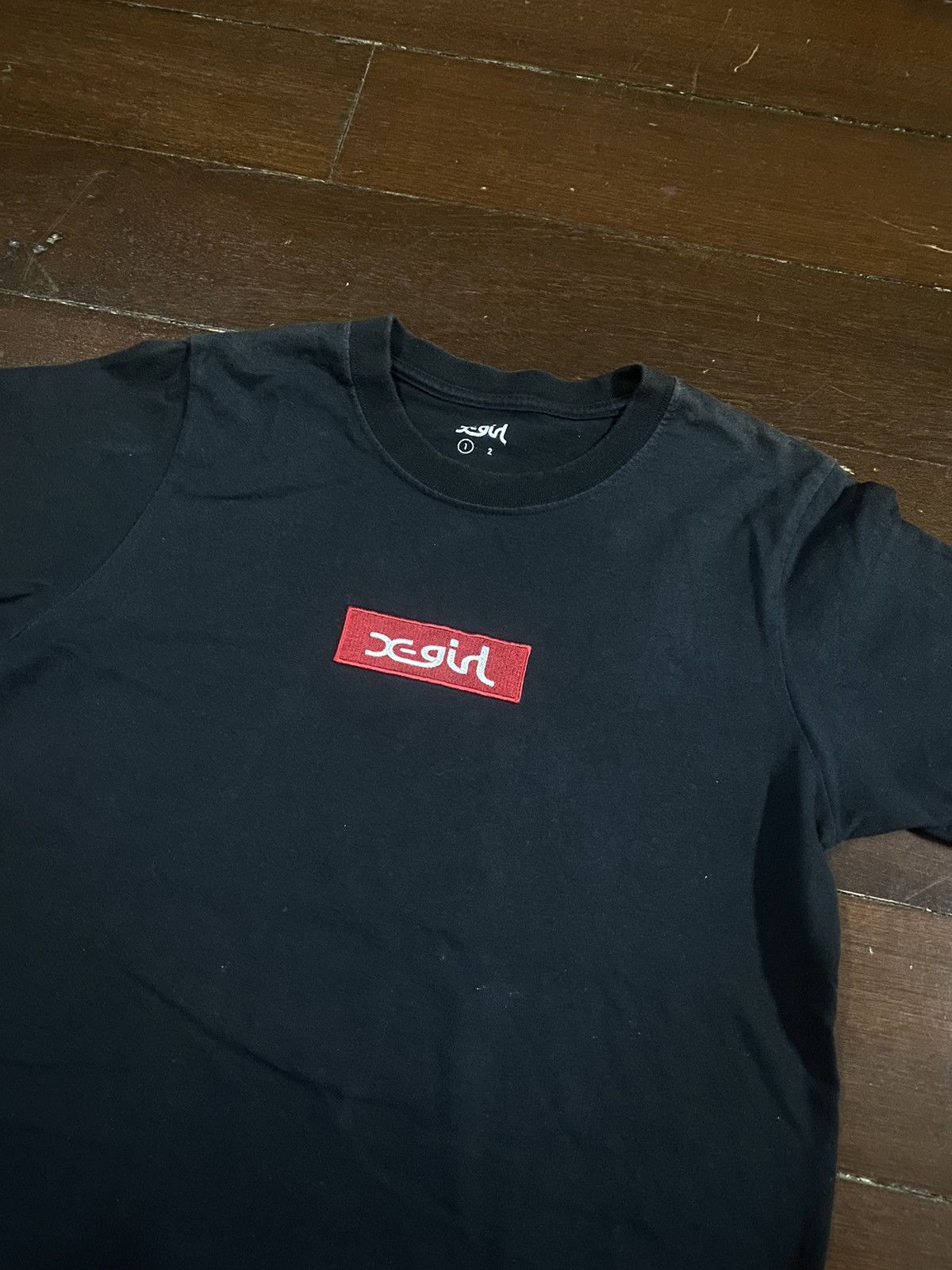 X-Girl × X-LARGE X-girl small box logo tee Size S / US 4 / IT 40 - 4 Thumbnail