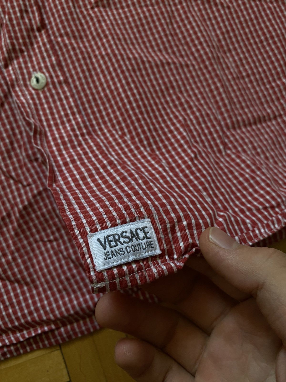 Versace Versace Collection Mens Long Sleeve Shirt Size US M / EU 48-50 / 2 - 2 Thumbnail