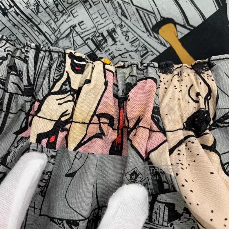 Prada Prada Multi-color cartoon cartoon image full-print cotton Size 25" / US 0 / IT 36 - 9 Thumbnail