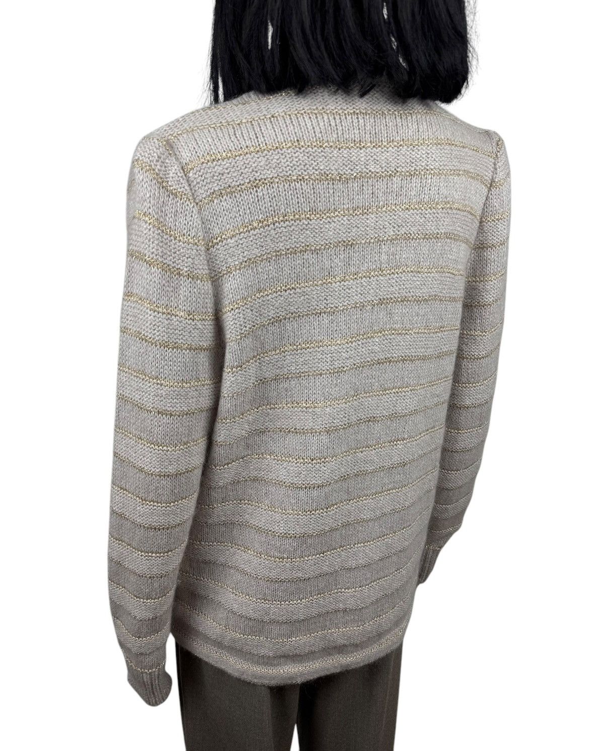 Escada × Vintage Escada Vintage Cardigan Knit Mohair West Germany DE40 IT46 Size L / US 10 / IT 46 - 6 Thumbnail