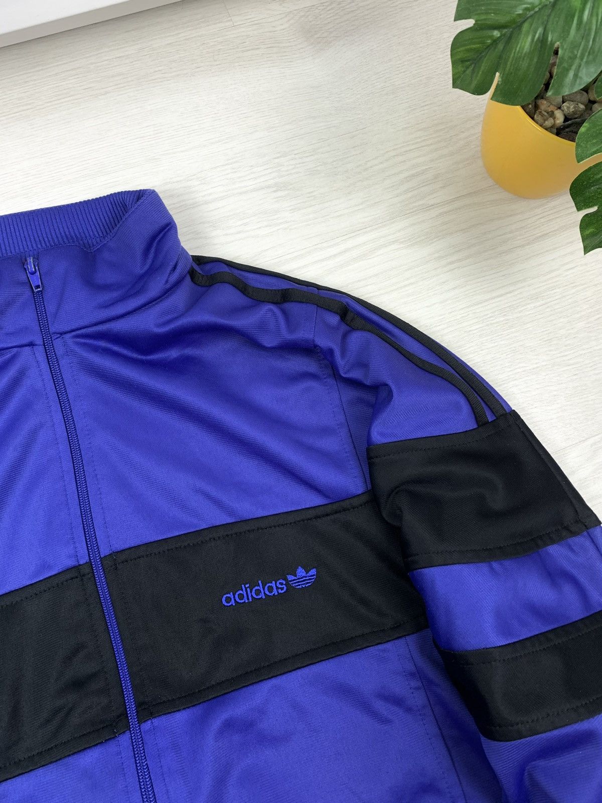 Adidas × Vintage Adidas Originals Vintage 80s Mens Full-Zip Jacket Size S-M Size US S / EU 44-46 / 1 - 6 Thumbnail