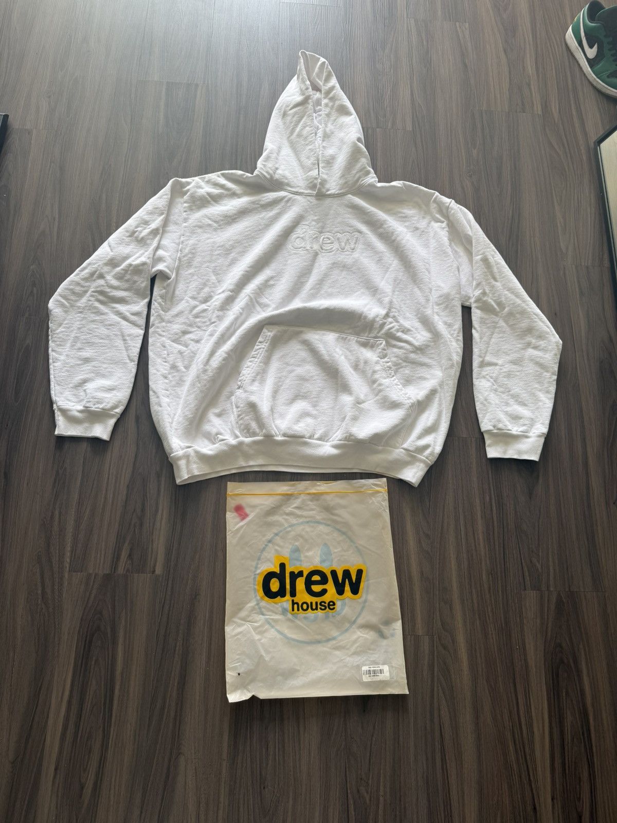 Drew House Drew House White Hoodie Embroidered Logo Heavyweight Size US XXL / EU 58 / 5 - 1 Thumbnail