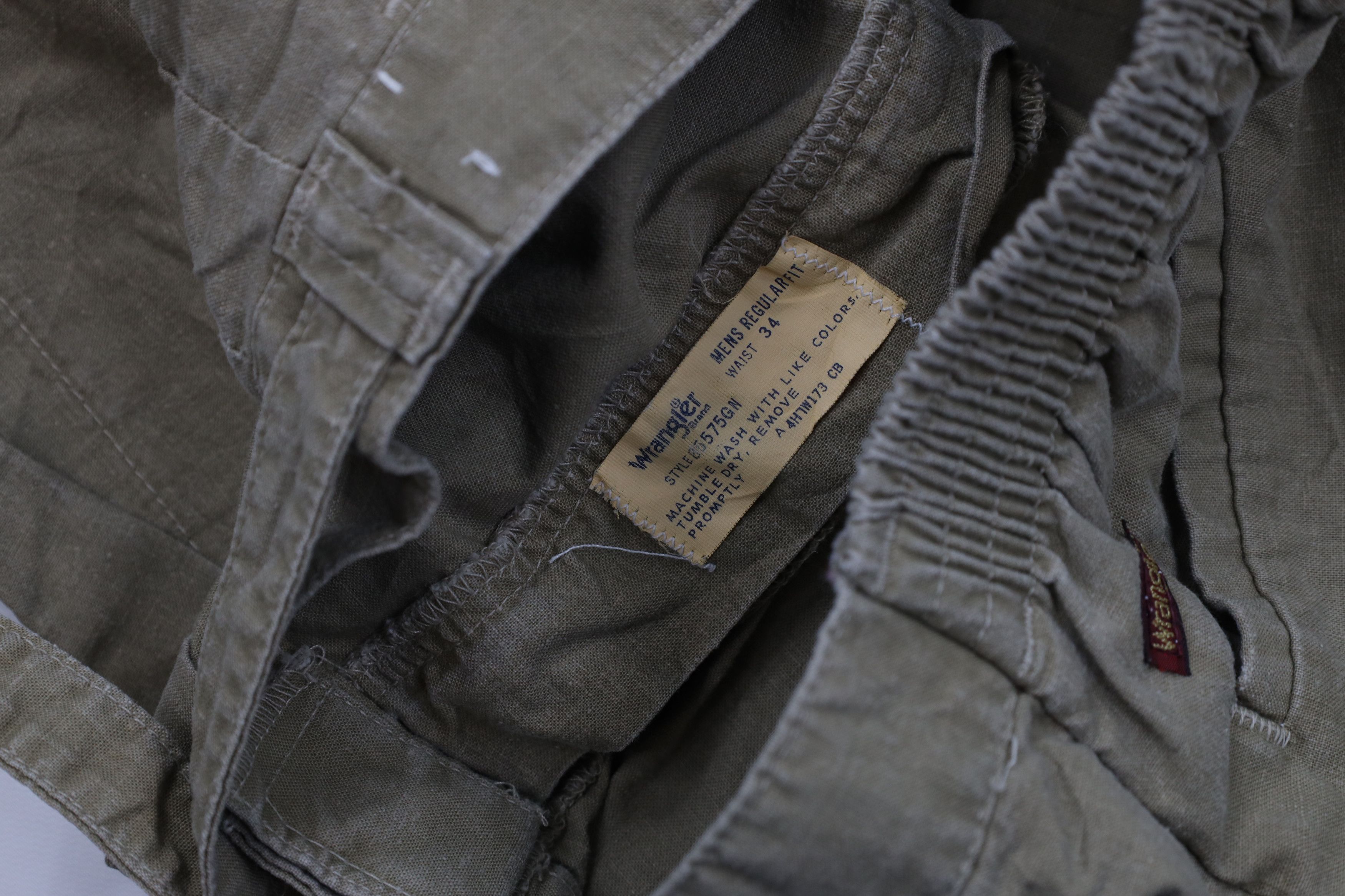 Wrangler Vintage 70s Wrangler Front Gurkha Safari Shorts Beige USA Size US 34 / EU 50 - 7 Thumbnail