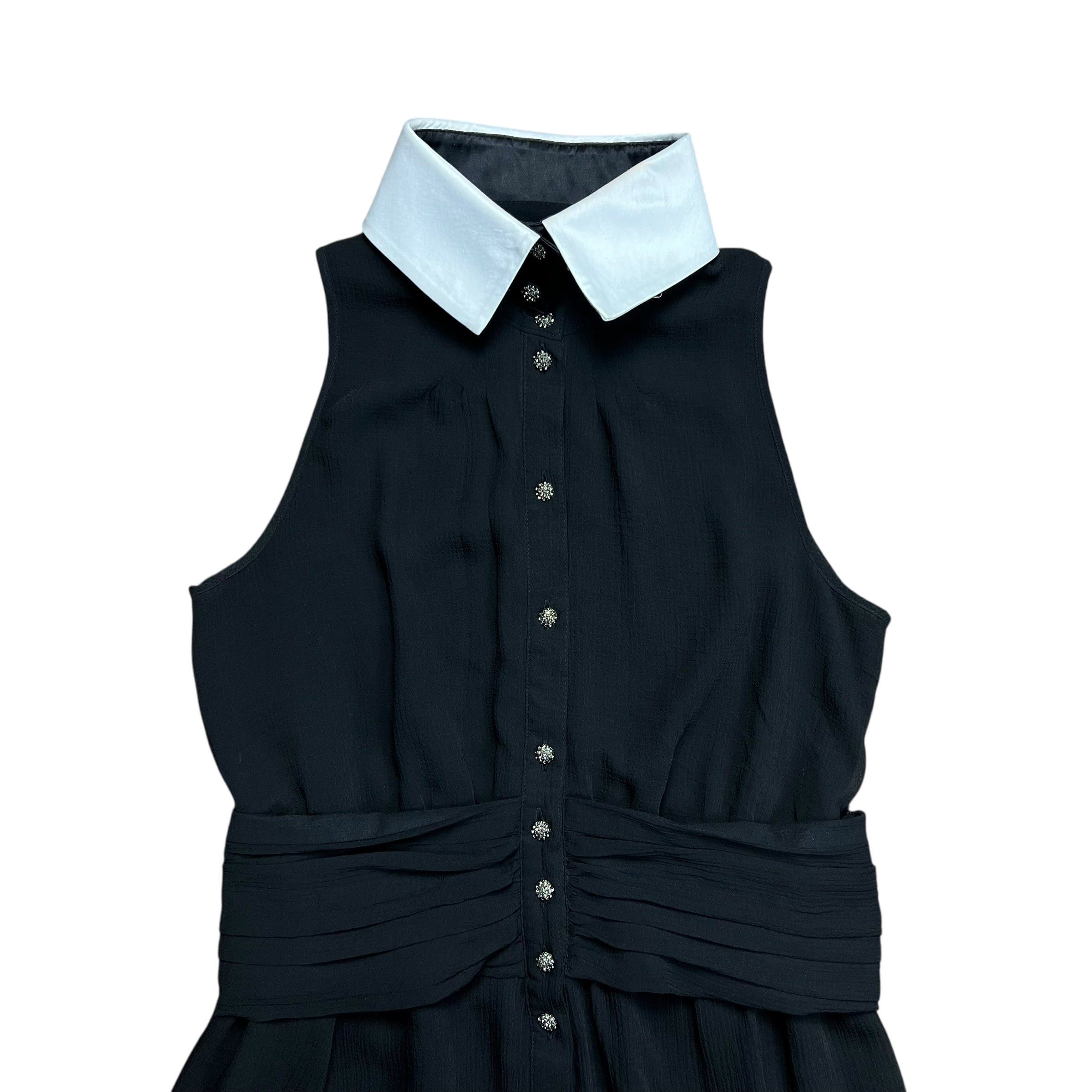 Karl Lagerfeld Karl Lagerfeld Black Sleeveless Dress - 6 Size M / US 6-8 / IT 42-44 - 2 Thumbnail