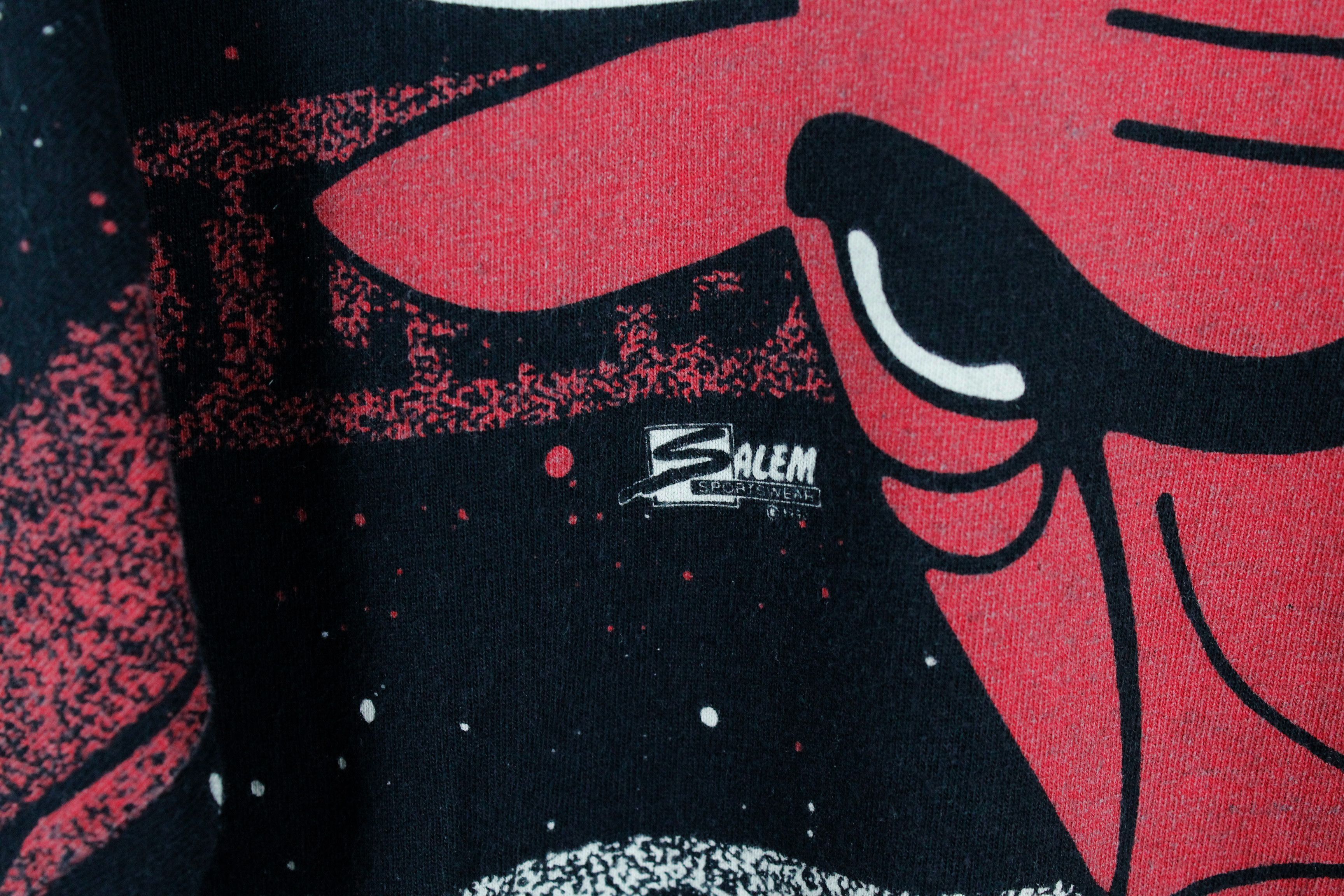 NBA Vintage Chicago Bulls All Over Printed Graphic Tee T-shirt Size US M / EU 48-50 / 2 - 3 Thumbnail