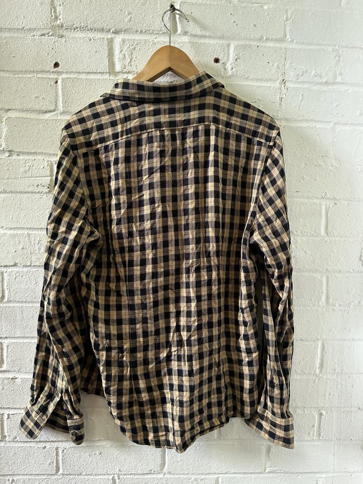 Reiss Reiss Slim Fit Men's Casual Shirt - Checkered Pattern Size US L / EU 52-54 / 3 - 4 Thumbnail