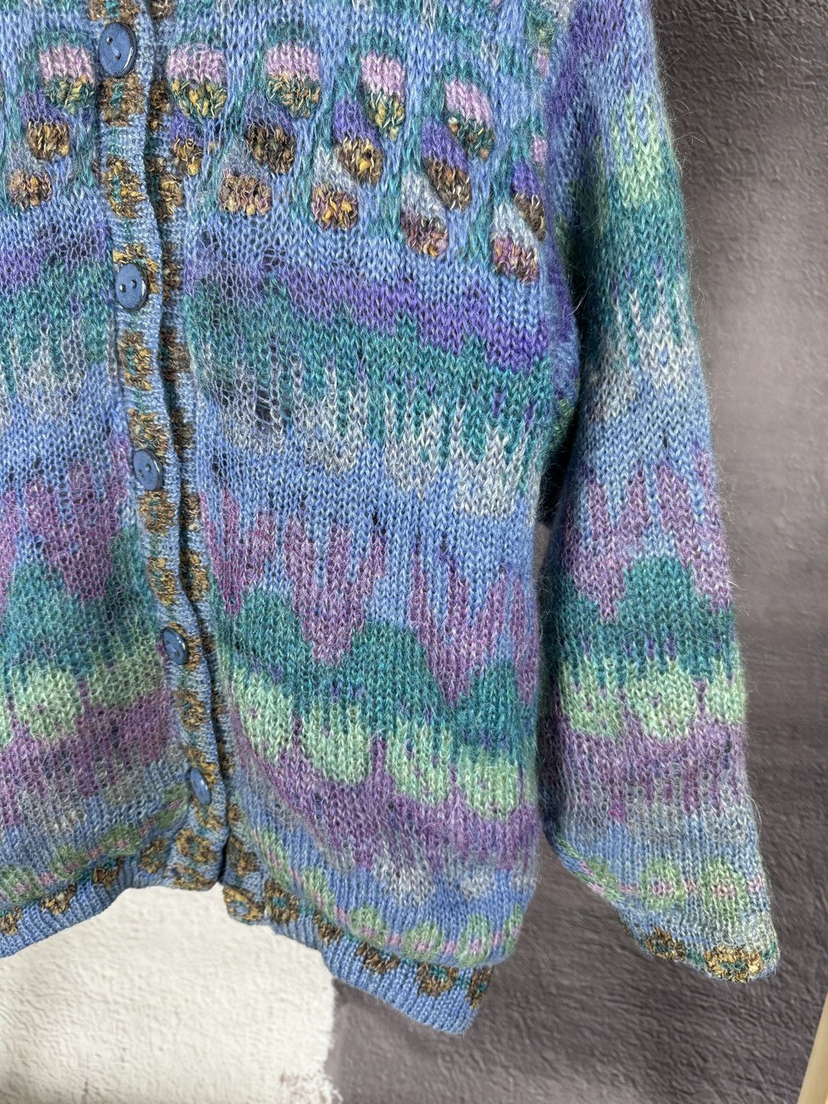 Handmade × Vintage Vintage SioChain Ireland Handloomed Sweater women’s Size M / US 6-8 / IT 42-44 - 6 Thumbnail
