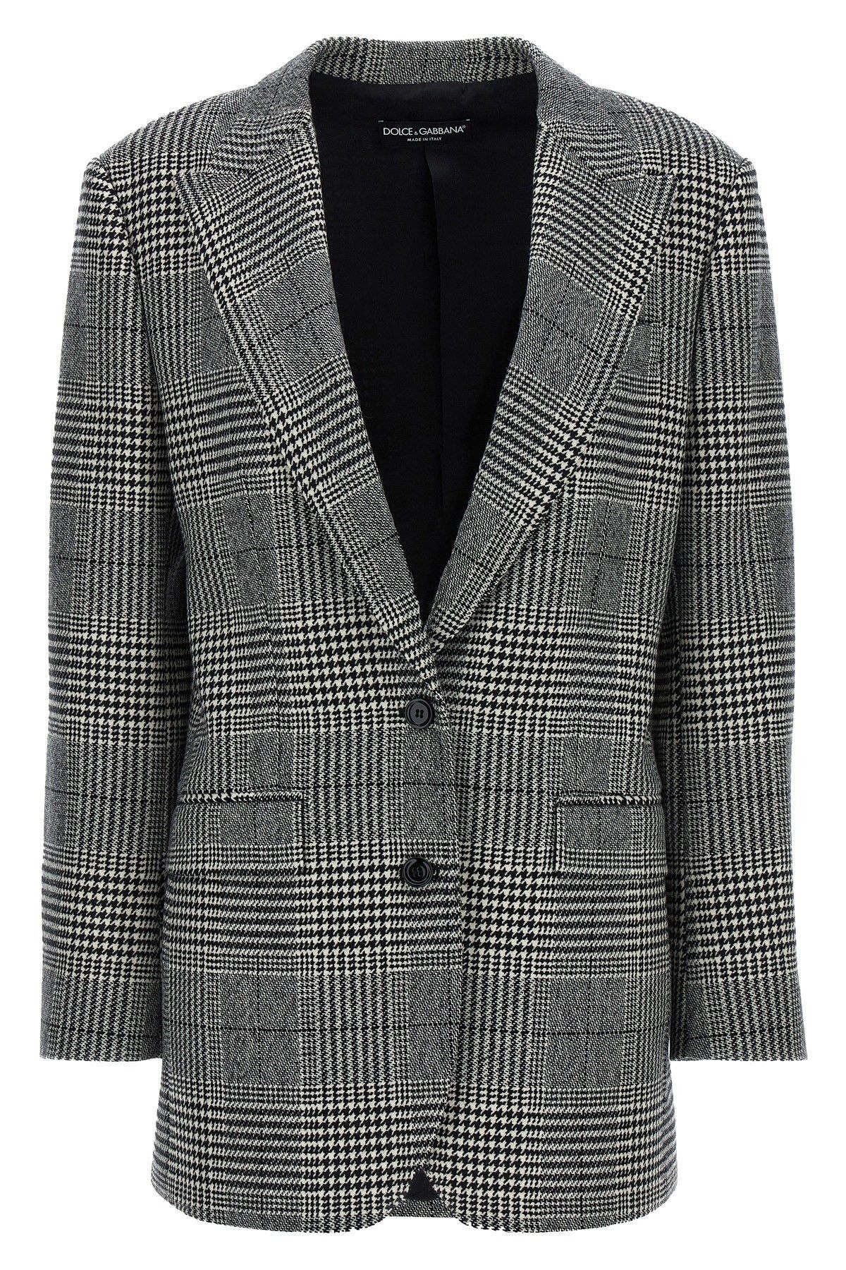 Dolce & Gabbana 'Pied de Poule' blazer Size XS / US 0-2 / IT 36-38 - 1 Thumbnail