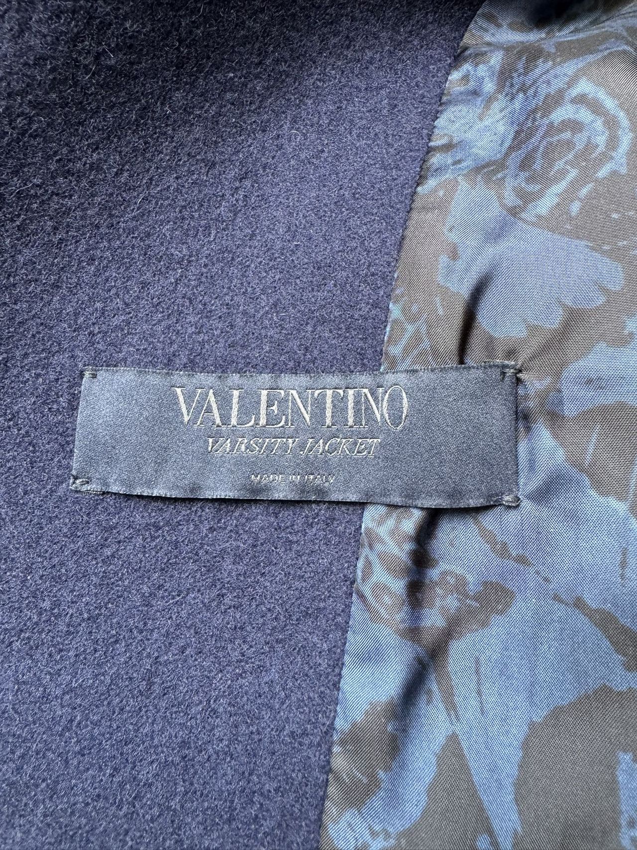 Valentino Valentino Varsity Wool Leather Jaclet IT 52 Size US L / EU 52-54 / 3 - 15 Thumbnail