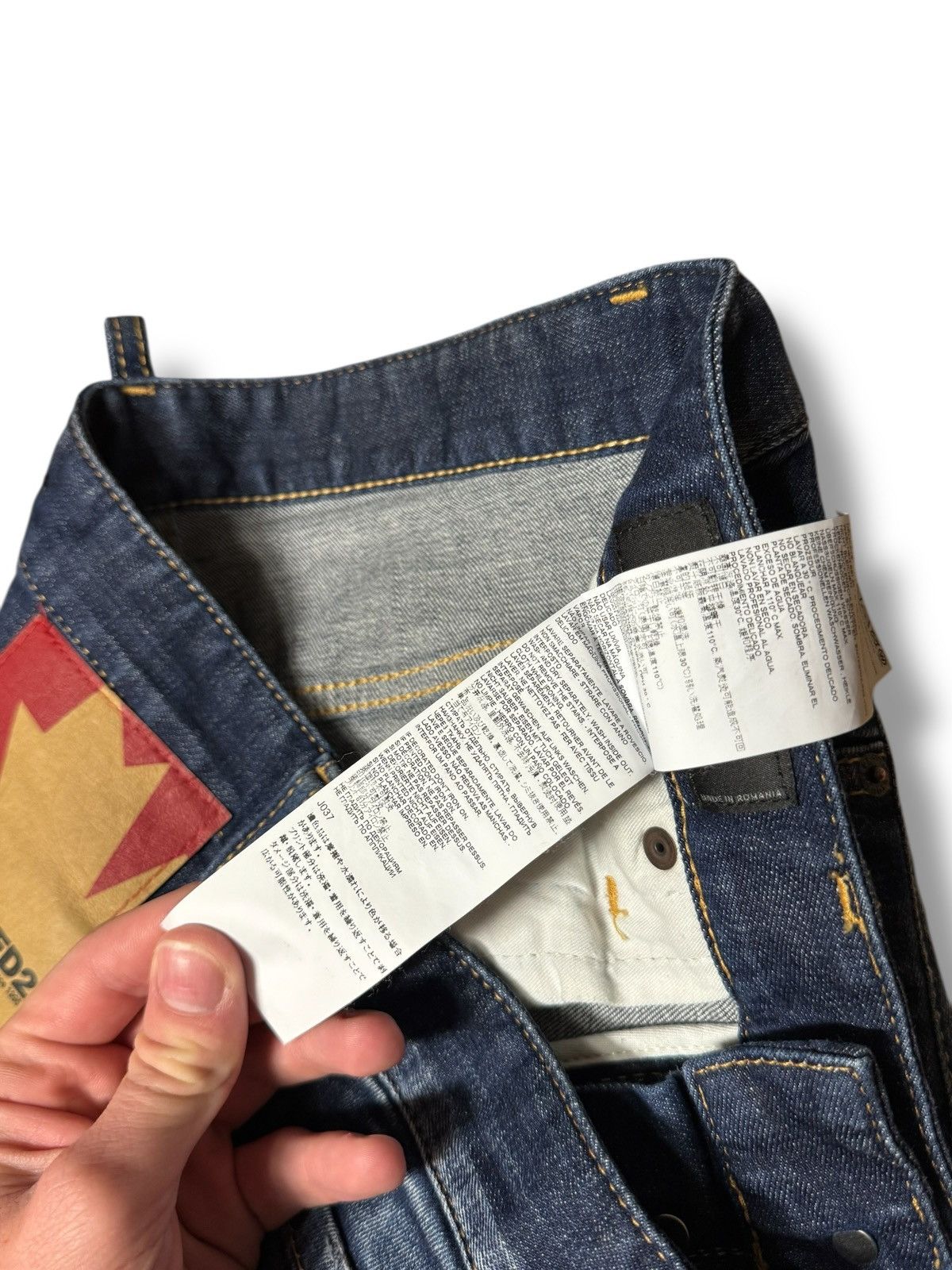 Dsquared2 Luxury Drip Dsquared2 Jeans pants distressed hype y2k opium Size US 30 / EU 46 - 13 Thumbnail