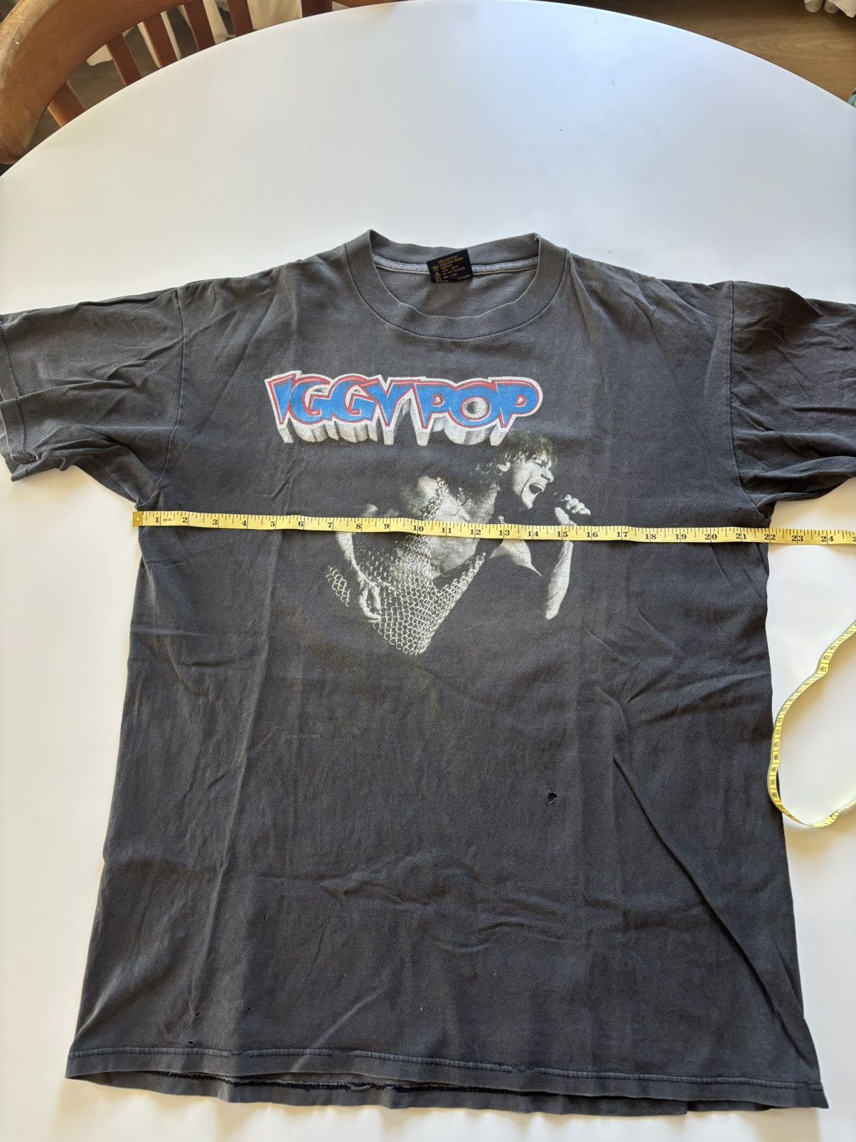 Vintage Iggy pop raw power t-shirt vintage 90s Size US L / EU 52-54 / 3 - 5 Thumbnail