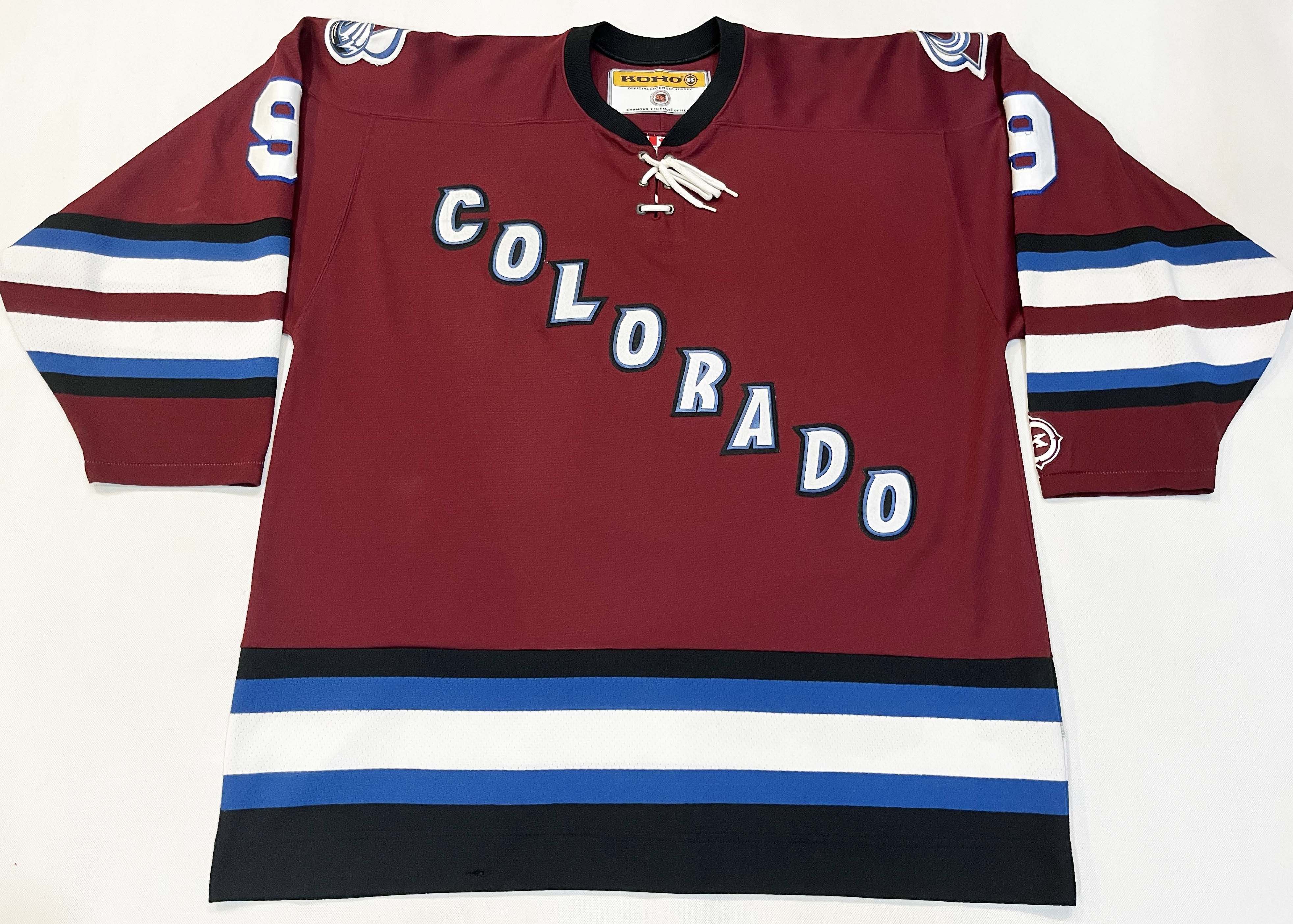 Koho × NHL Koho Colorado Avalanche KARIYA #9 NHL Hockey Jersey Size US XL / EU 56 / 4 - 1 Thumbnail