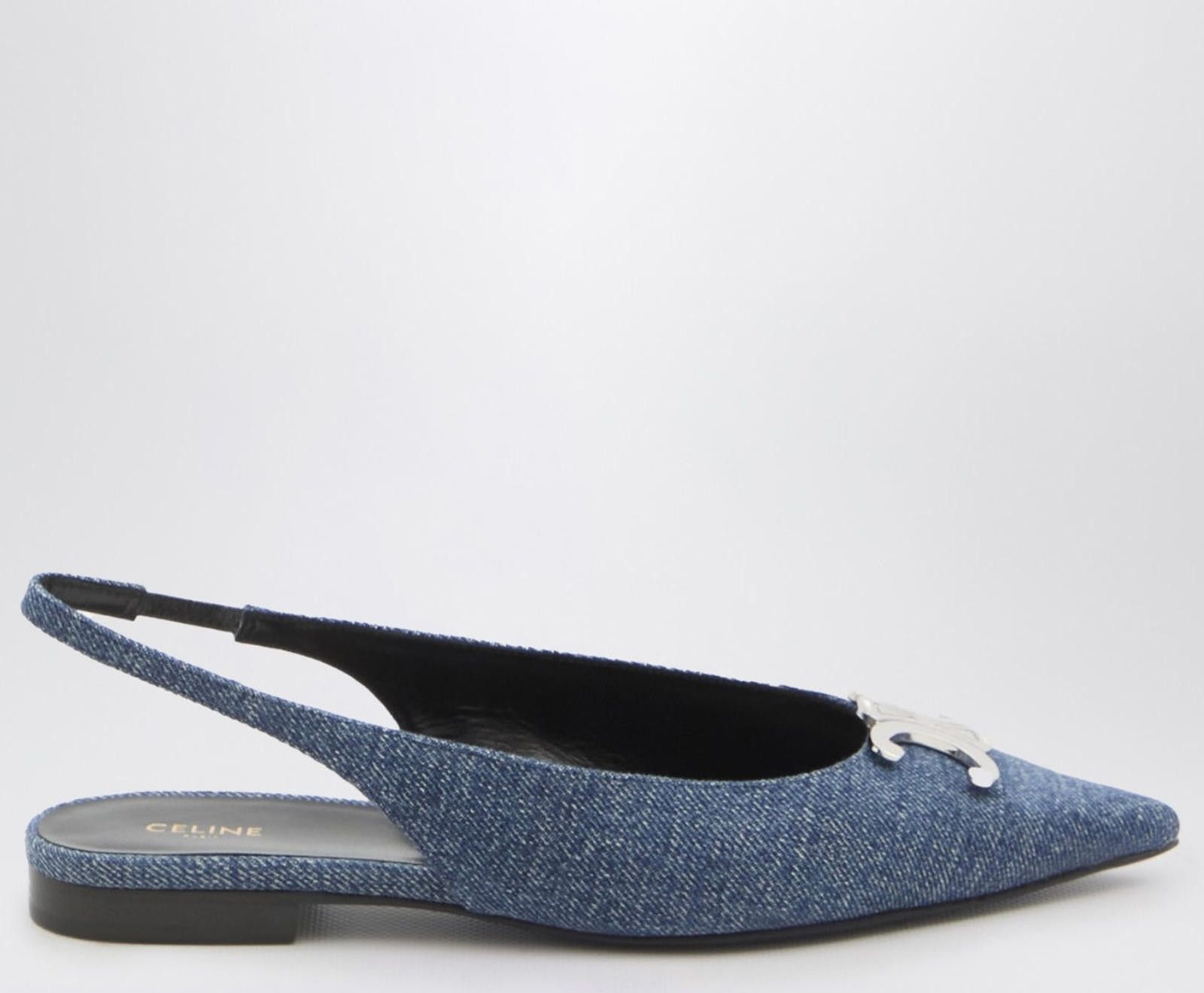 Celine CELINE ALMA FLAT SLINGBACKS SIZE 38 Size ONE SIZE - 1 Thumbnail