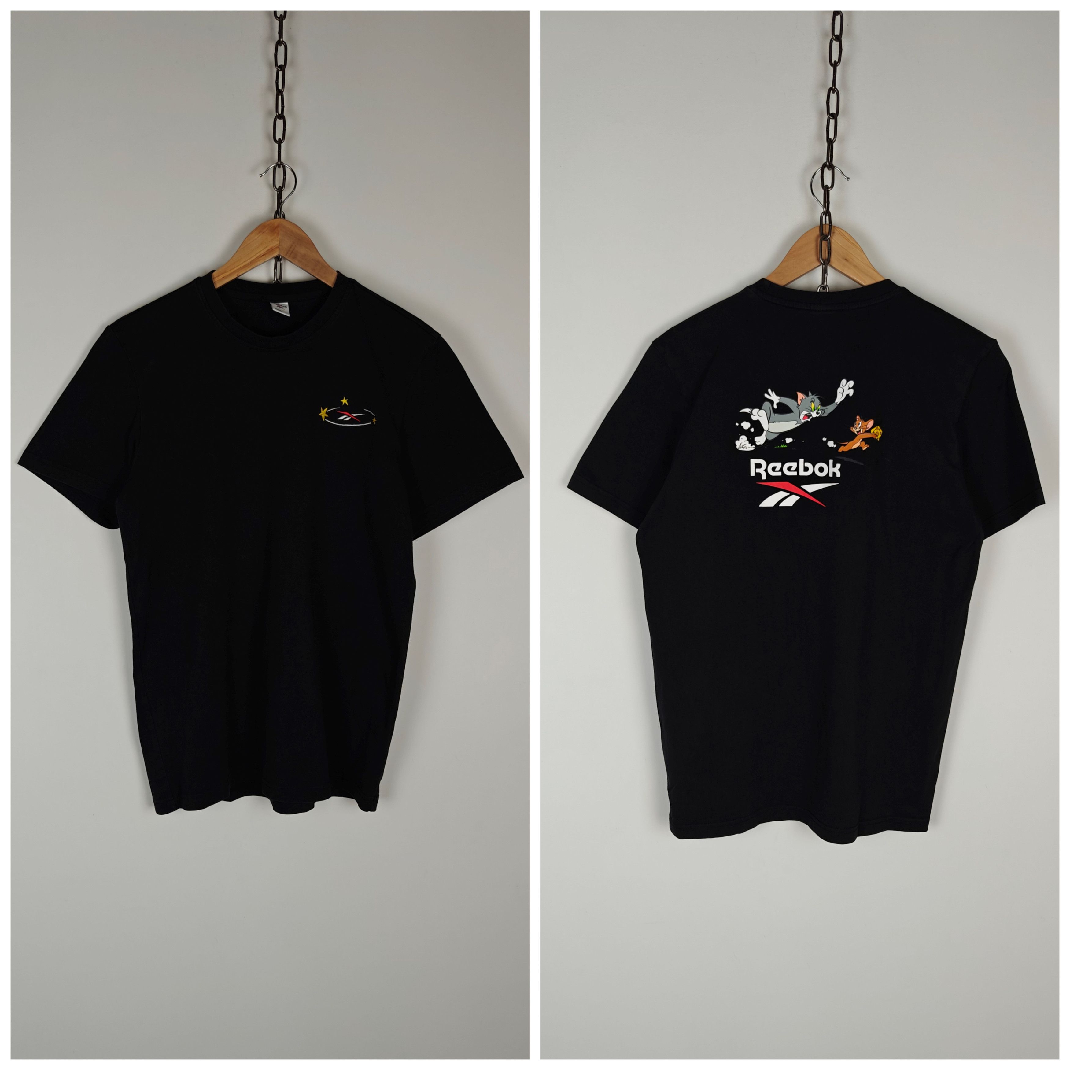 Reebok Reebok T-Shirt Tom & Jerry Black Tee size M Size US M / EU 48-50 / 2 - 1 Thumbnail