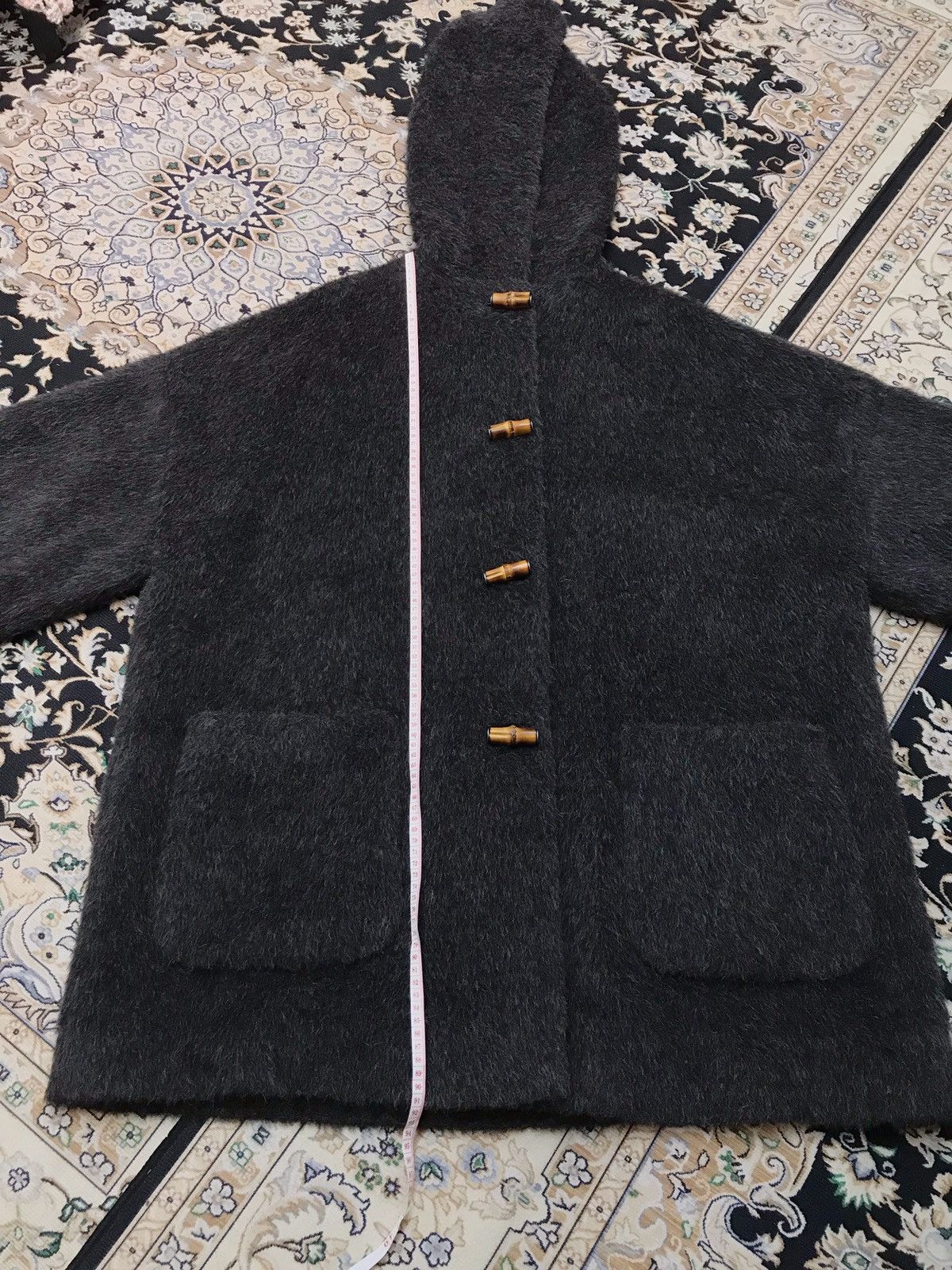 Gucci Vintage 90s gucci bamboo button lining fur jacket Size XL / US 12-14 / IT 48-50 - 20 Thumbnail