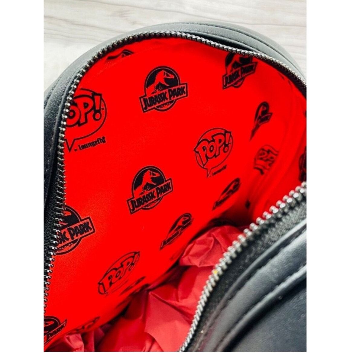 Disney Loungefly Funko Pop! Jurassic Park Gate Mini Backpack Dinosa Size ONE SIZE - 7 Thumbnail