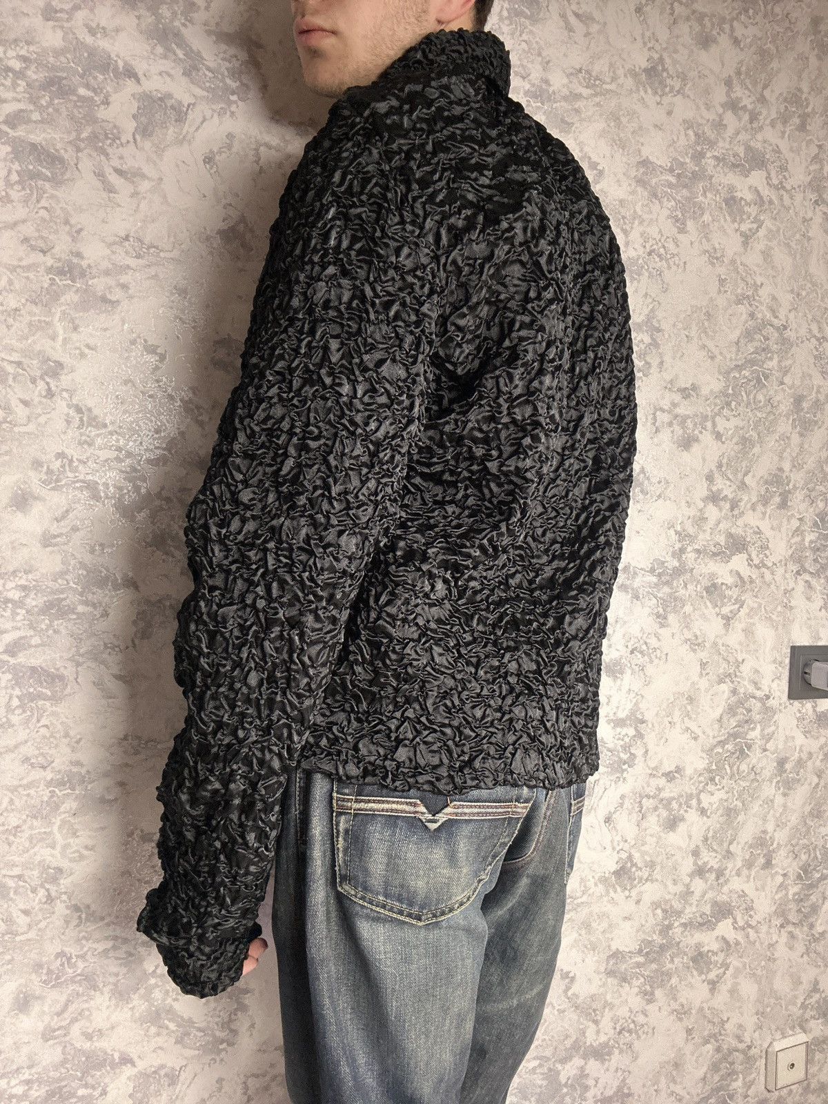 Vintage Y2K LGB IfSixWasNine Style Opium Black Zip Jacket