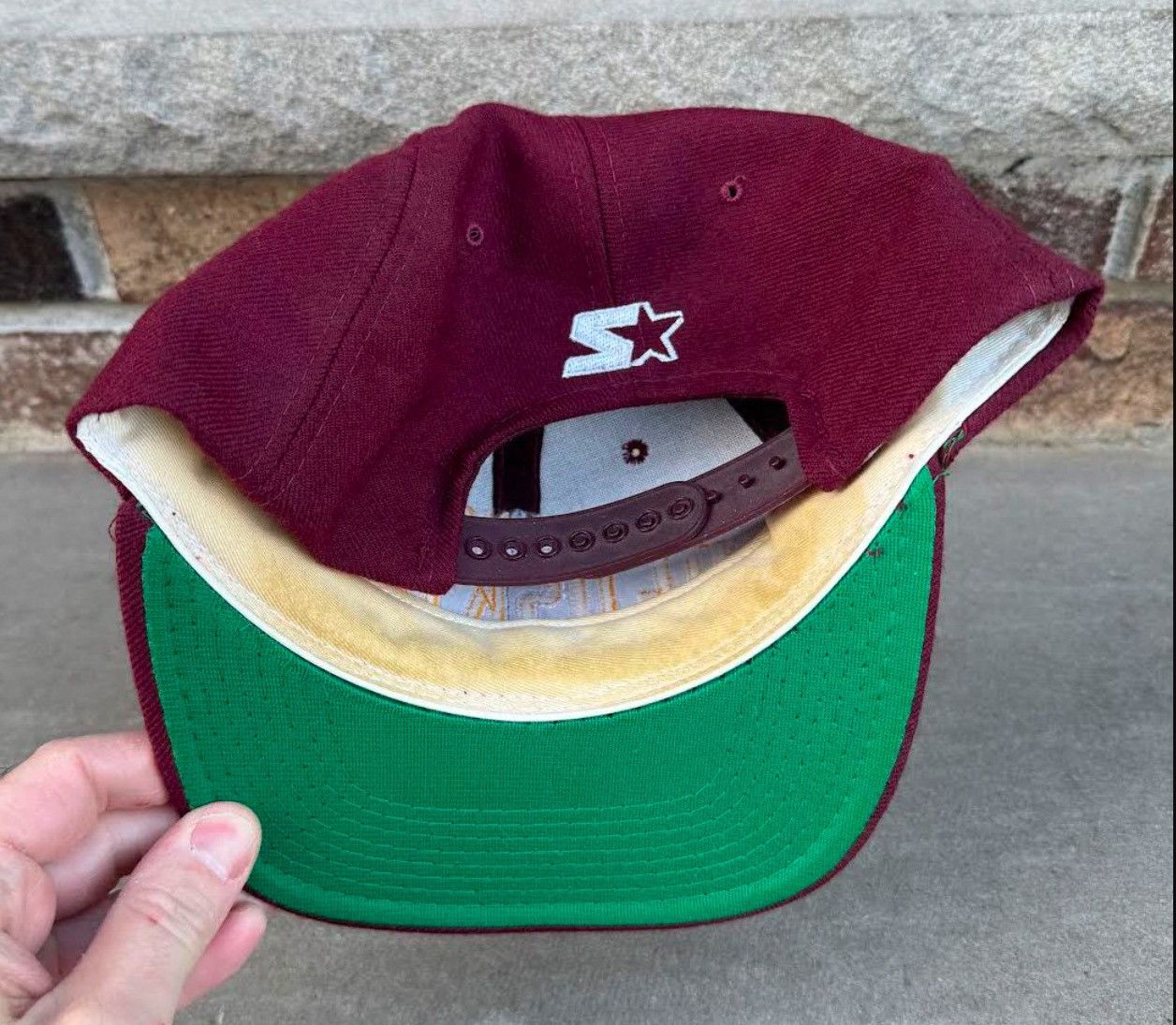 Starter Vintage Starter Washington Redskins Arch Logo Wool Hat Size ONE SIZE - 3 Thumbnail