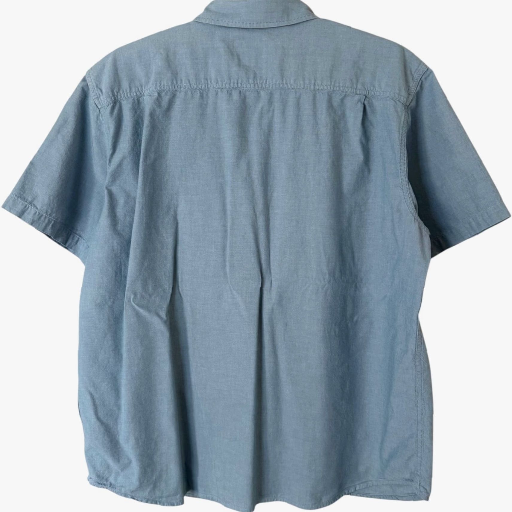 Carhartt VINTAGE Carhartt Chambray Button-Up Shirt Mens 2XL XXL Relaxed Fit Blue Classic Western Size US XXL / EU 58 / 5 - 4 Thumbnail