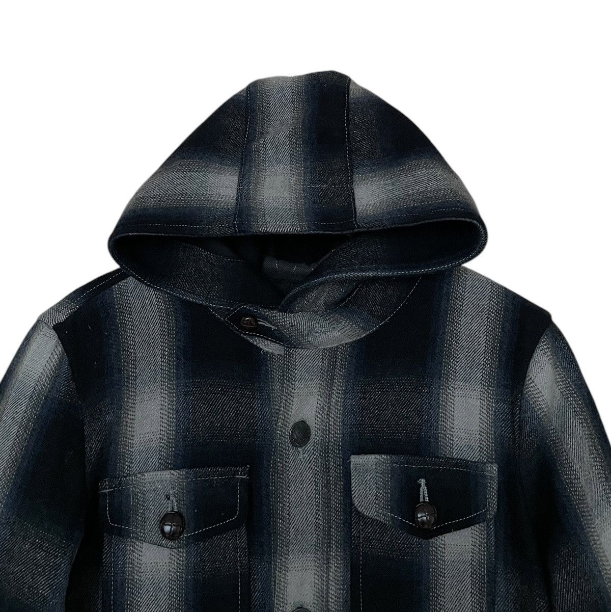 Guru × Japanese Brand × Vintage Vintage Japanese Brand Guru Warehouse Wool Jacket 2000s Size US S / EU 44-46 / 1 - 3 Thumbnail