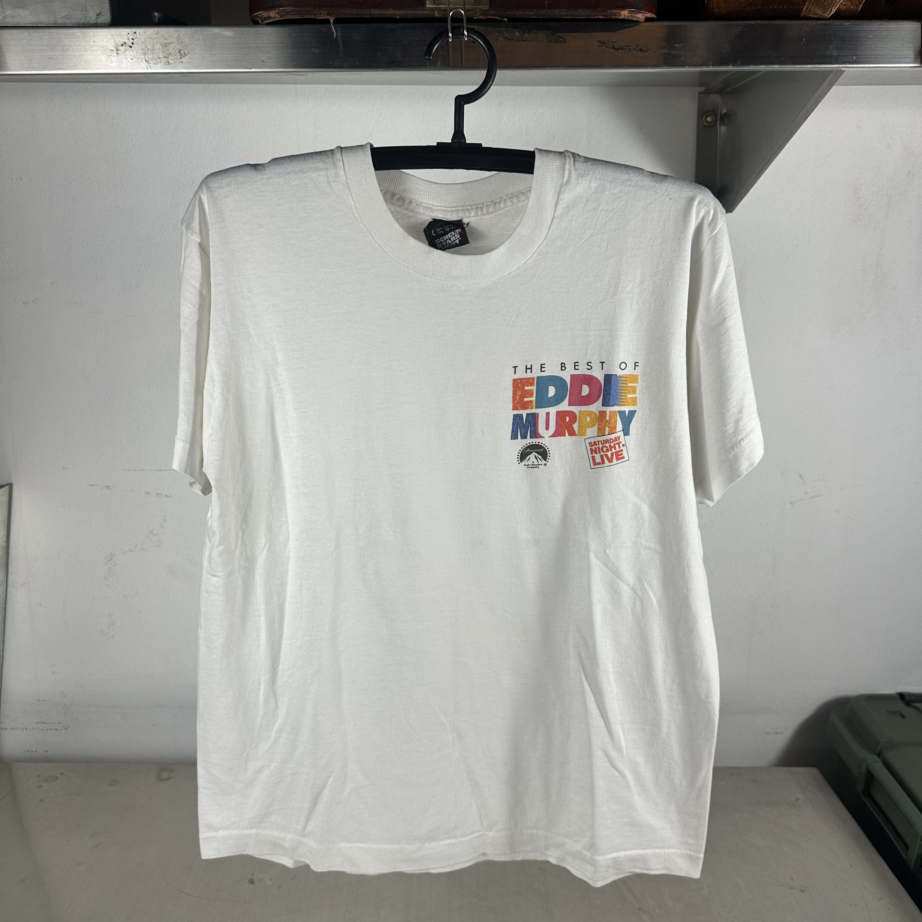 Vintage 80s The Best of Eddie Murphy Saturday Night Live T-Shirt Size US M / EU 48-50 / 2 - 1 Thumbnail