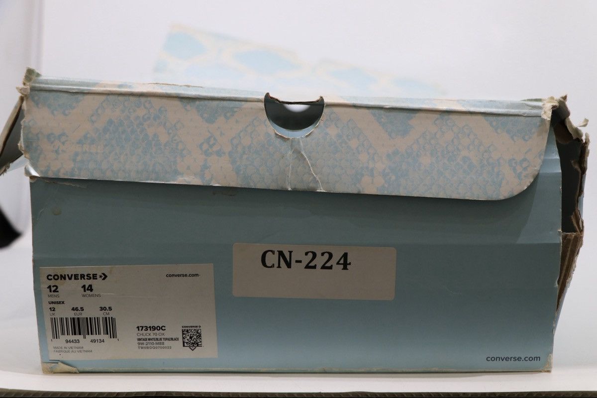 Converse × Golf le Fleur Size 12 - Converse Golf Wang x Chuck 70 Low Blue Python Size US 12 / EU 45 - 11 Thumbnail