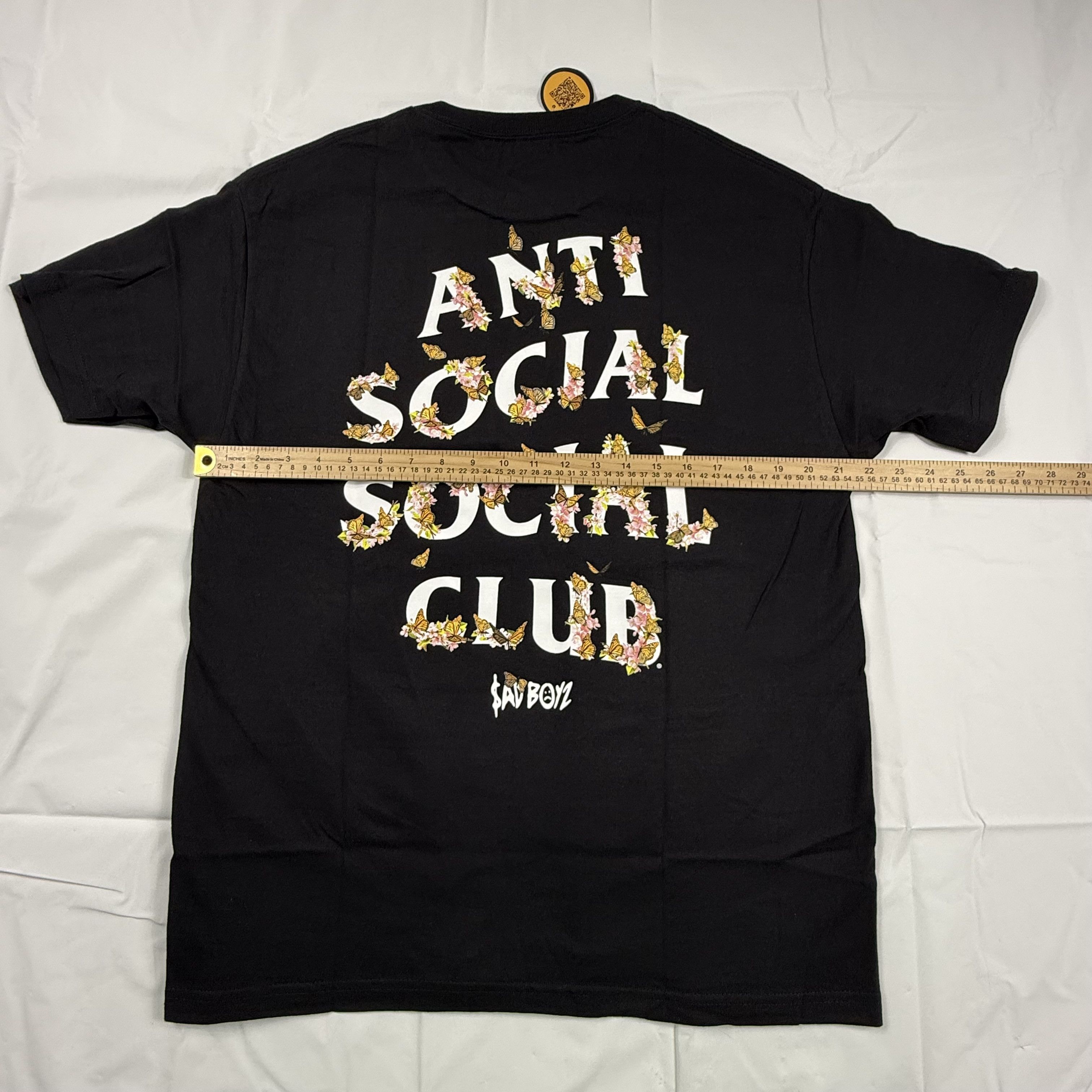 Anti Social Social Club Anti Social Social Club x Sad Boyz Butterfly Floral Shirt Size US L / EU 52-54 / 3 - 6 Thumbnail