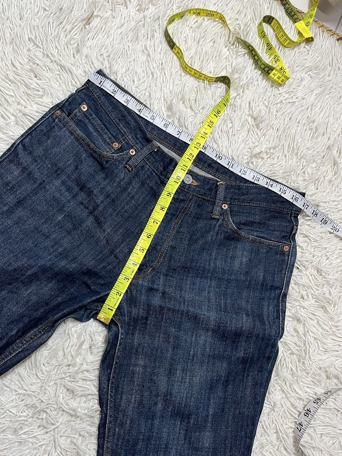 Designer × Japanese Brand × Journal Standard JOURNAL STANDARD JAPANESE BRAND NON SELVEDGE JEANS Size US 34 / EU 50 - 9 Thumbnail
