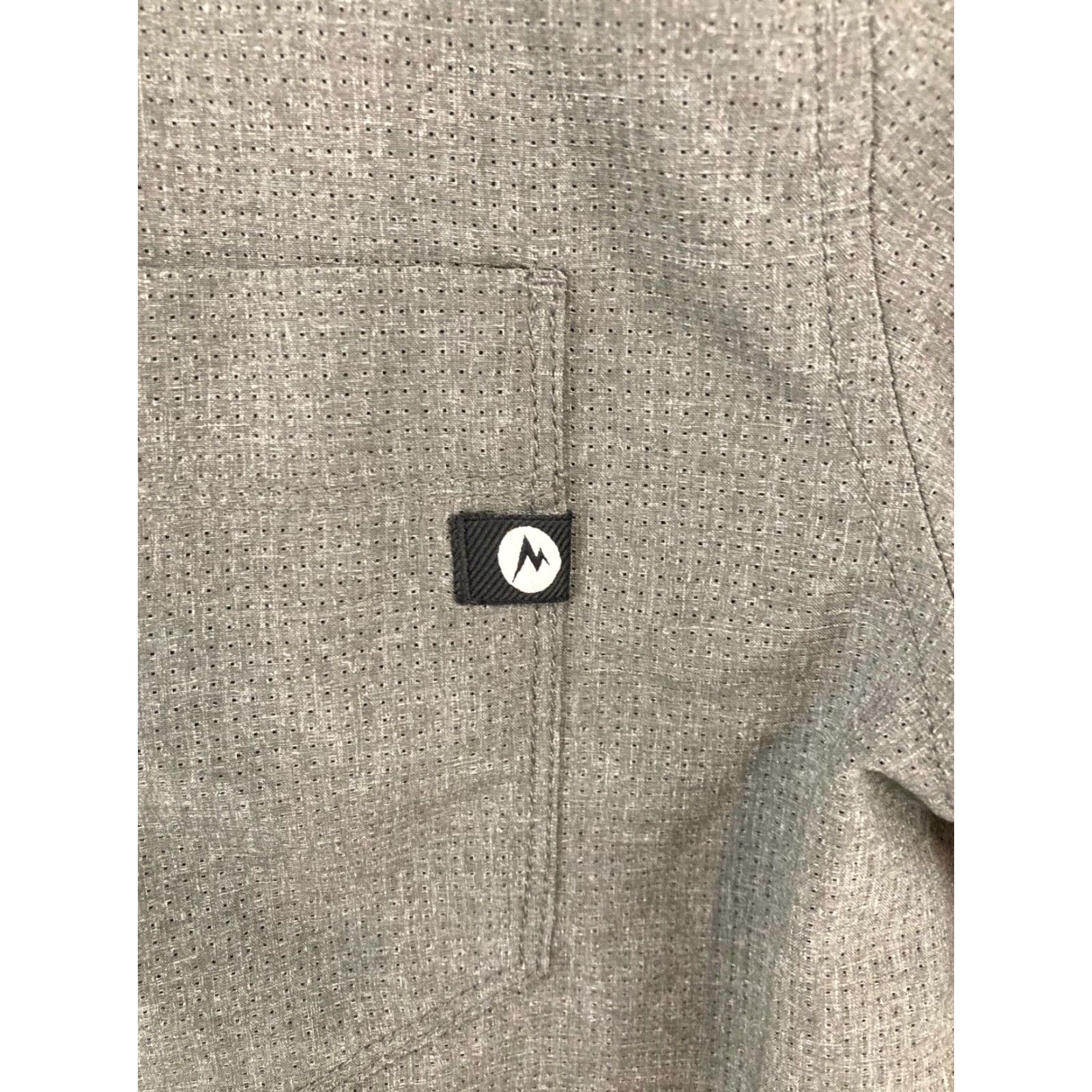 Marmot MARMOT Men’s Shirt Button-Up Long Sleeve Gray Small Outdoor Hiking Casual Travel Workwear Size US S / EU 44-46 / 1 - 5 Thumbnail
