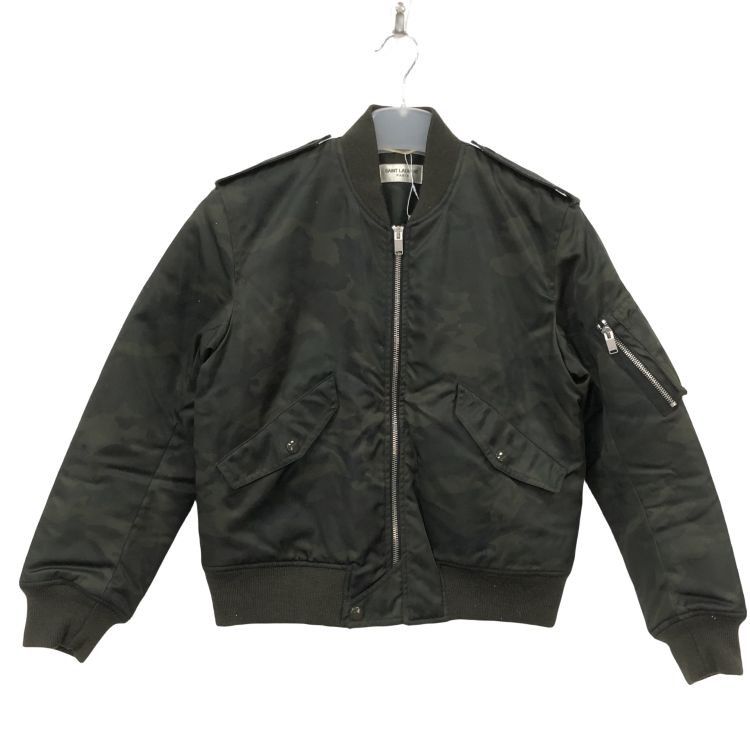 Saint Laurent Paris Saint Laurent Camouflage Bomber Jacket Size 40 Size M / US 6-8 / IT 42-44 - 1 Thumbnail