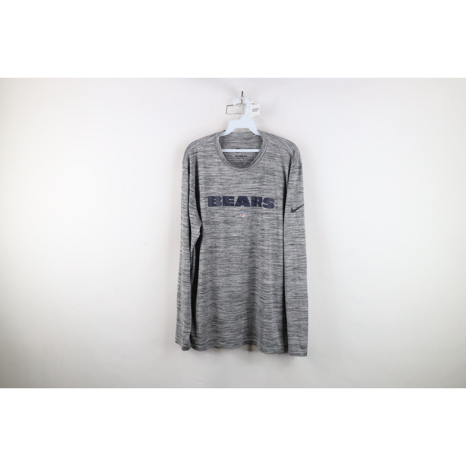 Nike Nike NFL Chicago Bears Football Long Sleeve T-Shirt Size US XL / EU 56 / 4 - 1 Thumbnail