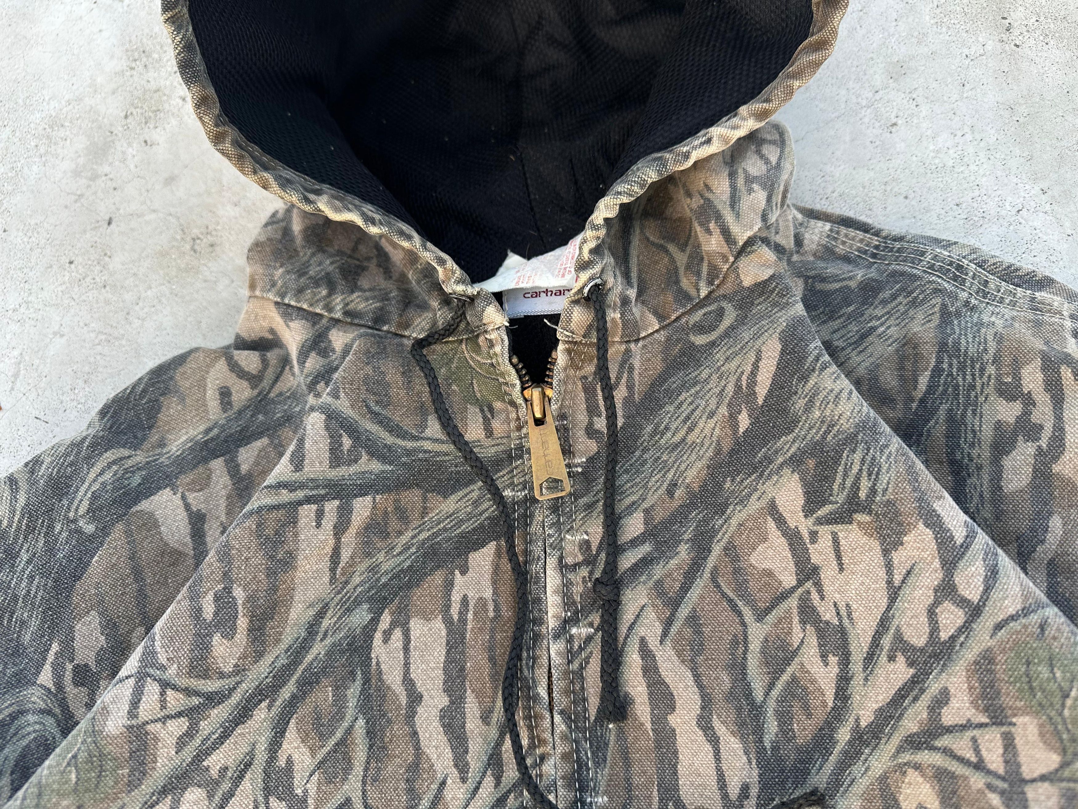 Carhartt vintage Carhartt Active jacket Camo Size US XL / EU 56 / 4 - 4 Thumbnail