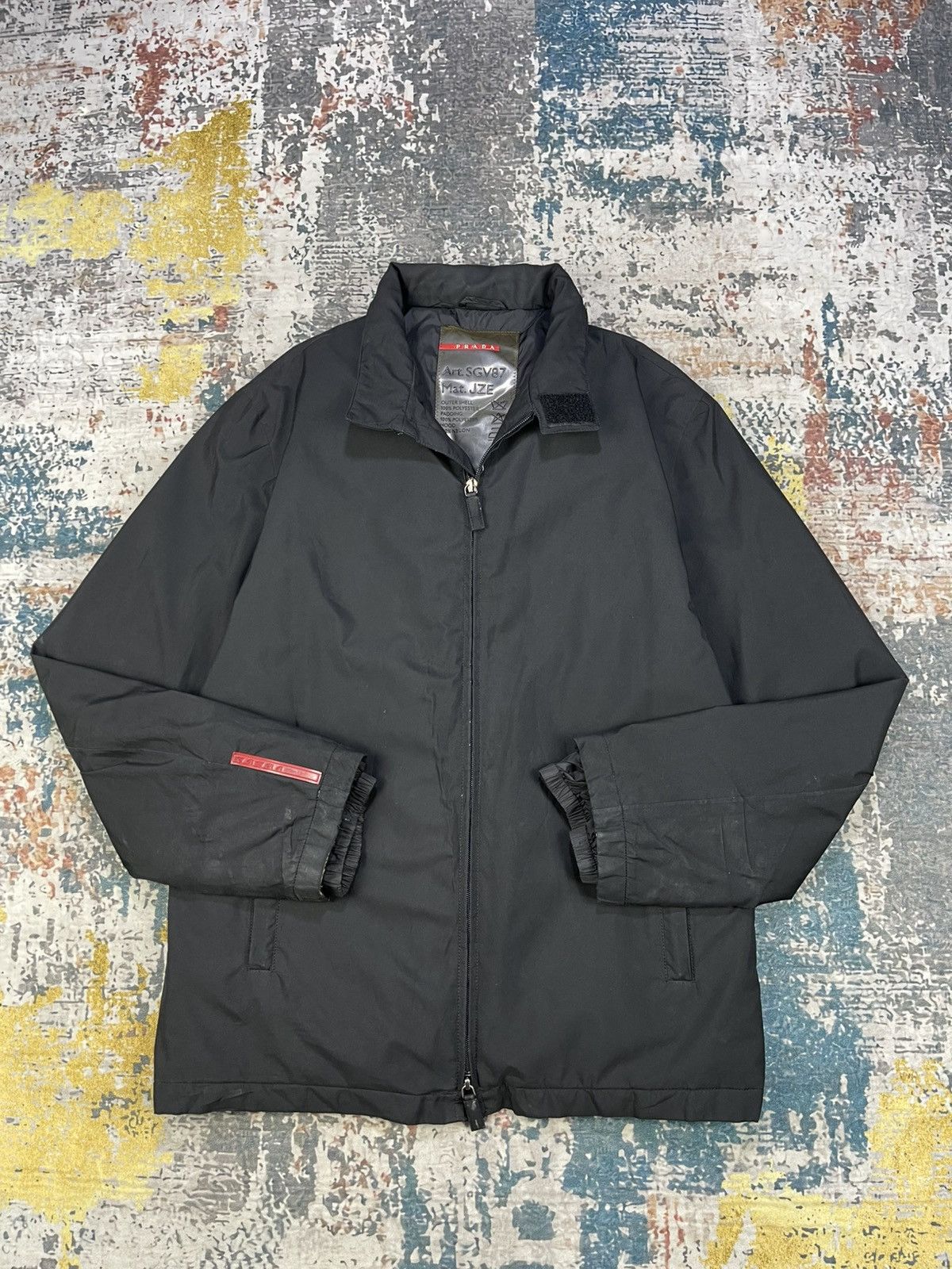 Prada Gore-tex SGV87 Mat.JZE Hid Hoodie Sport Jacket