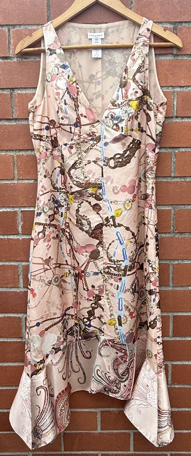 Christian Lacroix Vintage 90's Christian Lacroix Bazar Archival 100% Silk Size S / US 4 / IT 40 - 1 Thumbnail
