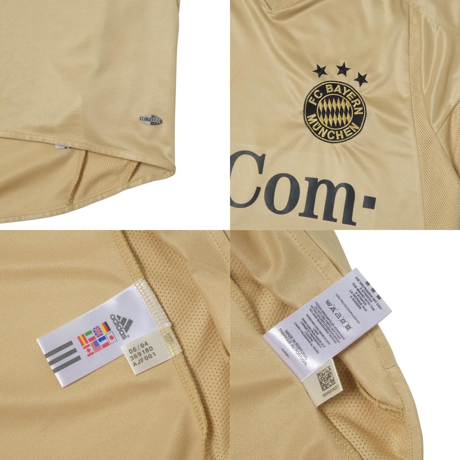 Adidas 2004/05 Bayern Munich Away Shirt (S/M) Size US S / EU 44-46 / 1 - 5 Thumbnail