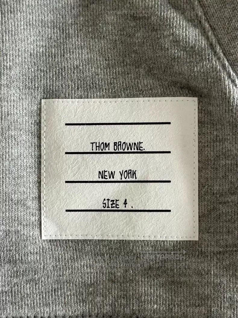 Thom Browne Thom Browne Grey Zip-Up Hoodie Size US XL / EU 56 / 4 - 4 Thumbnail