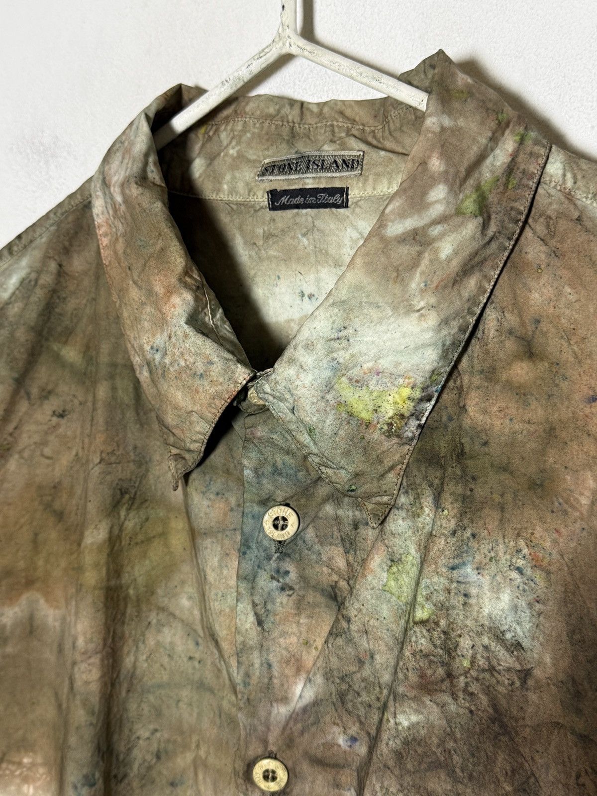 Stone Island Stone Island hand-dyed shirt Size US XL / EU 56 / 4 - 4 Thumbnail