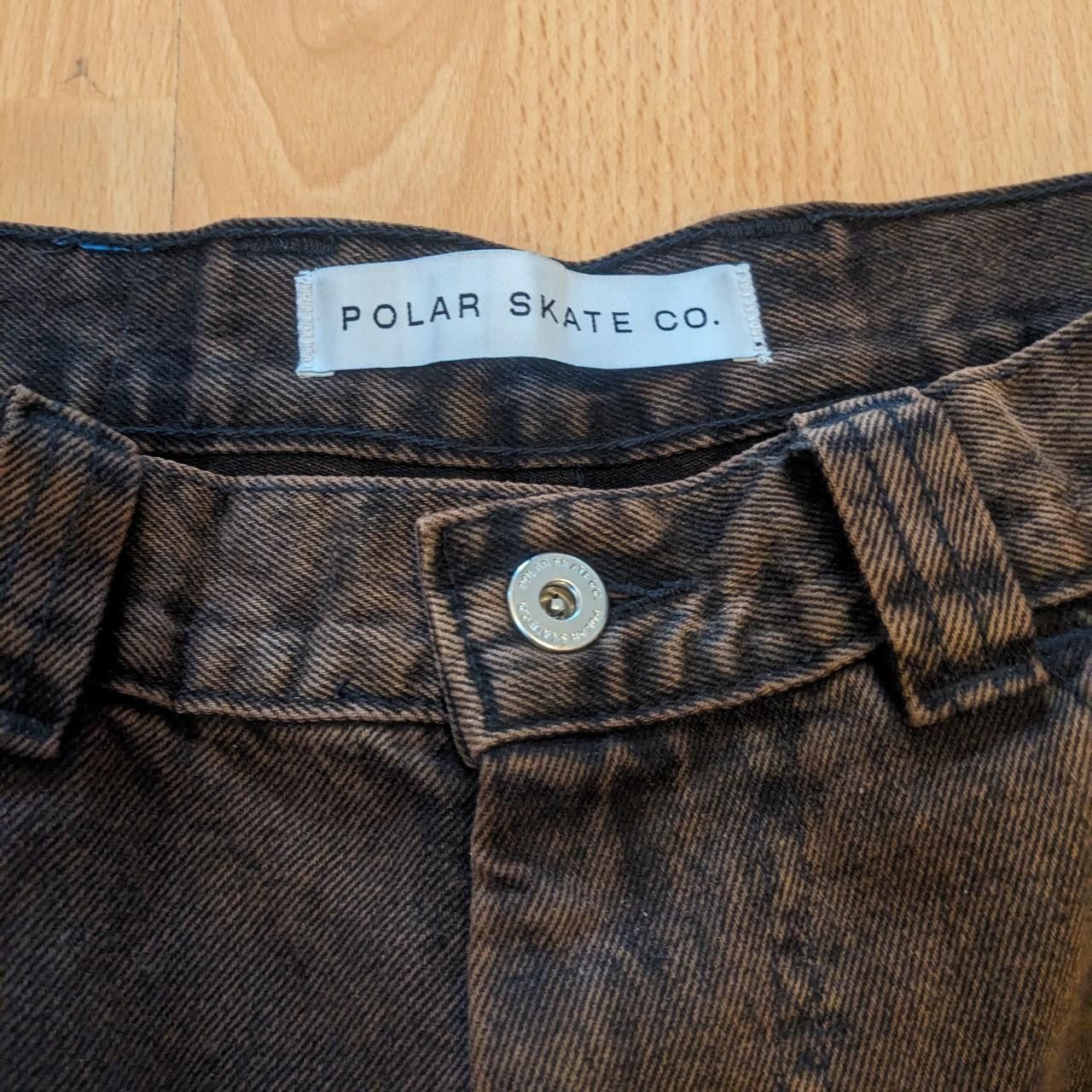 Polar Skate Co. Polar Skate Co. - Big Boy Jeans Brown Black - Size Medium Size US 32 / EU 48 - 3 Thumbnail