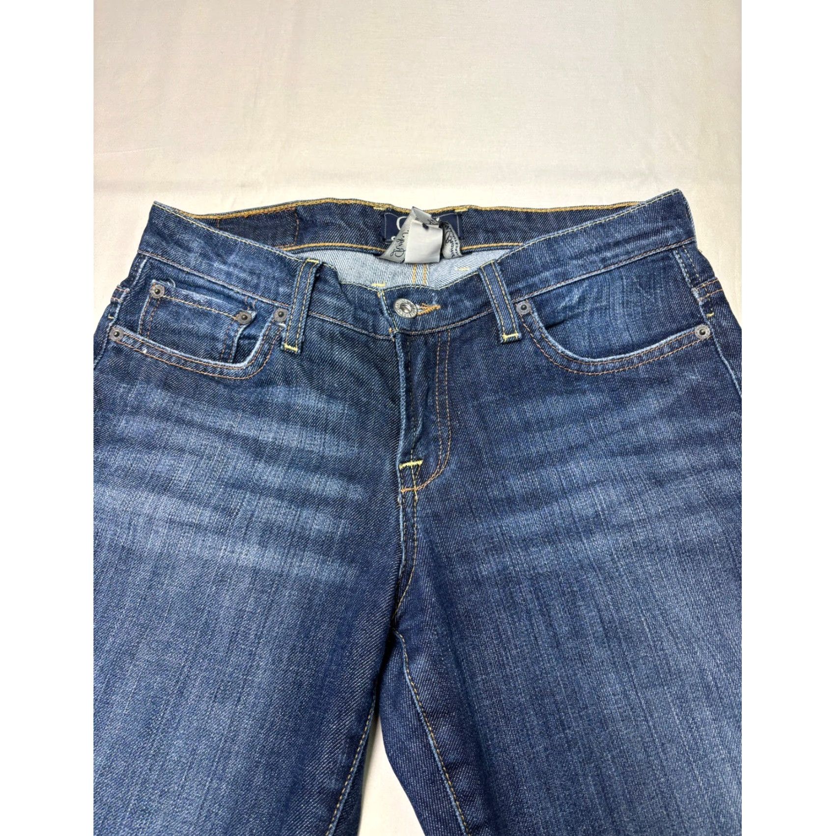 Lucky Brand Lucky Brand New Easy Rider Bootcut Jeans Dark Wash Blue Denim Womens W32 L32 Size 28" / US 6 / IT 42 - 2 Thumbnail