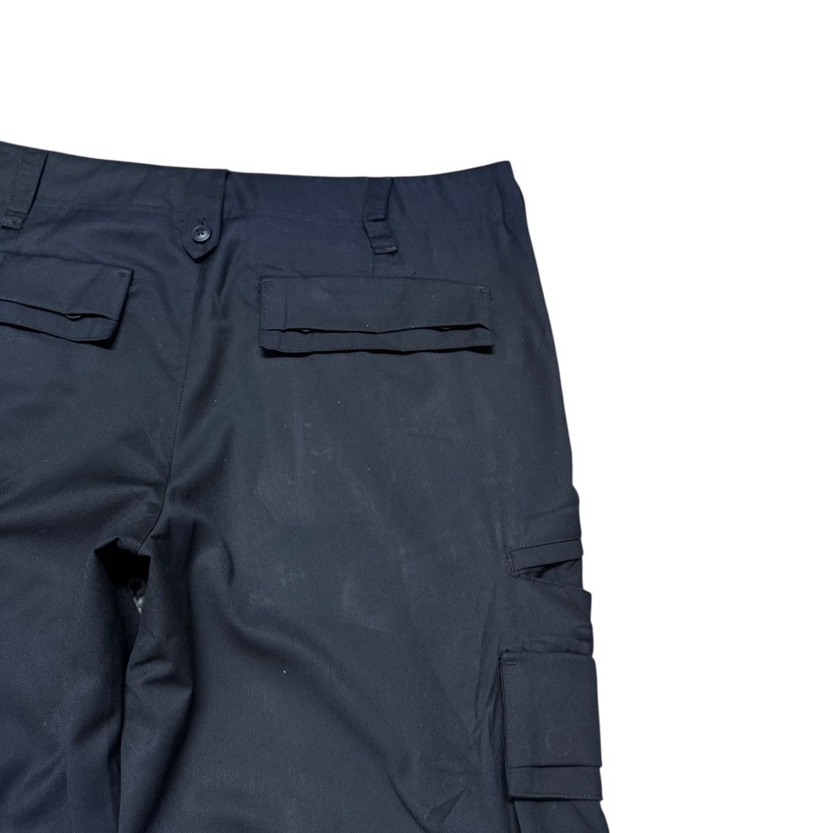Tornado Mart Tornado Mart Rayon Black Utility Wide leg Cargo Pants Size US 34 / EU 50 - 13 Thumbnail