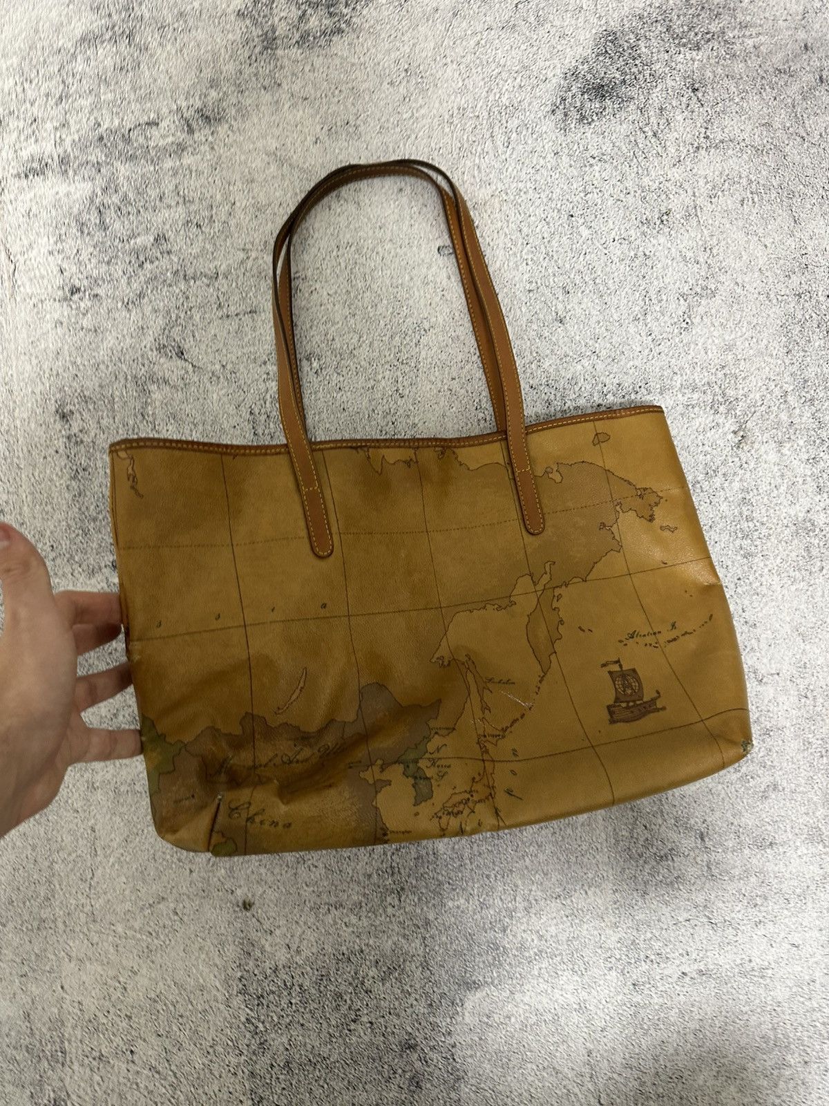 Alviero Martini Alviero Martini 1AClasse Geo Classic Shoulder Tote Bag Size ONE SIZE - 3 Thumbnail