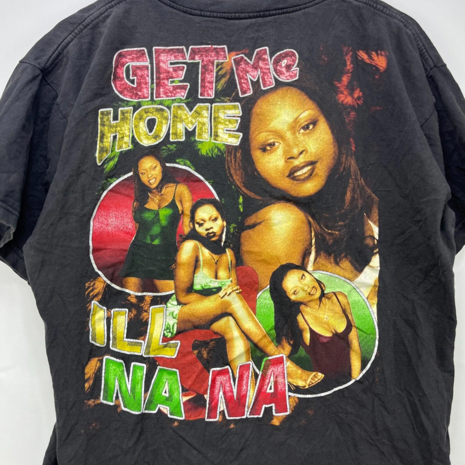 Vintage Vintage 90s Foxy Brown Rap T Shirt Bay Club XL The Firm Nas Size US XL / EU 56 / 4 - 4 Thumbnail