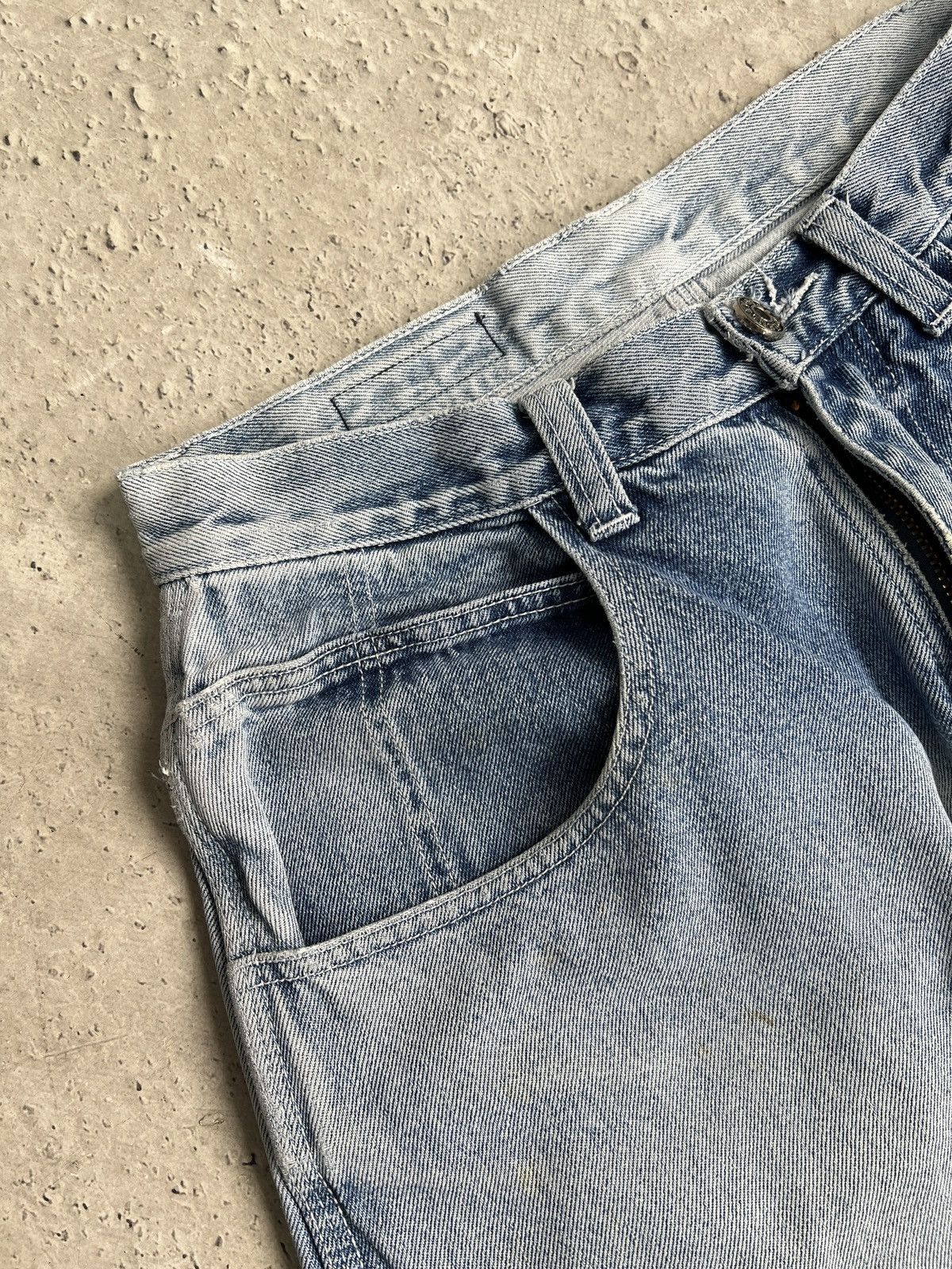 JNCO Jnco style wide leg washed rap jeans pants y2k Size US 30 / EU 46 - 6 Thumbnail
