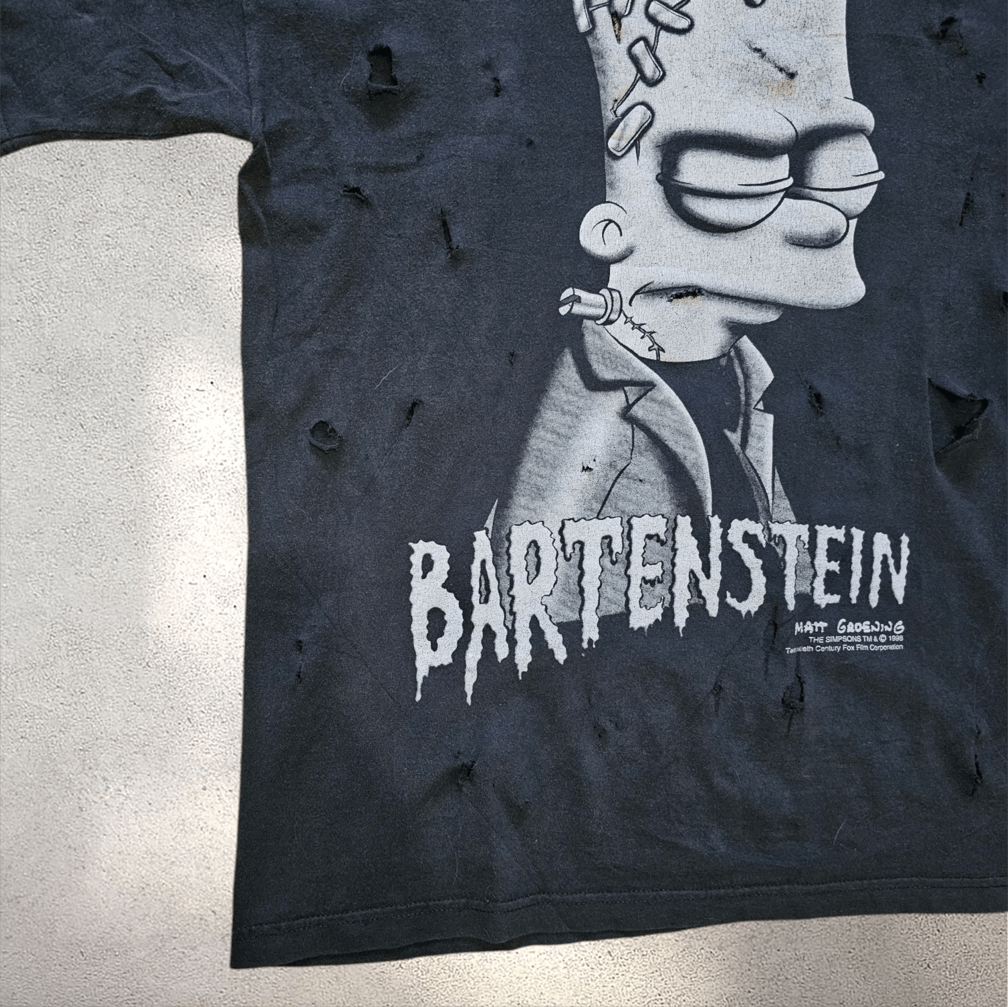 Band Tees × Vintage Bartenstein 1998 Ripped Tee Size US L / EU 52-54 / 3 - 3 Thumbnail
