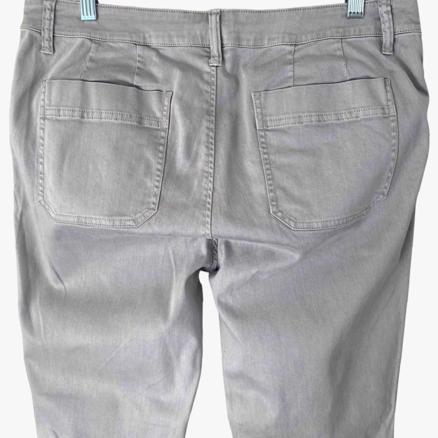 J.Crew J.CREW Skinny Cargo Toothpick Pants Gray Adult 32 Cotton Blend Stretch 4-Pocket Mid-Rise Womens Size 24" / US 00 / IT 34 - 6 Thumbnail