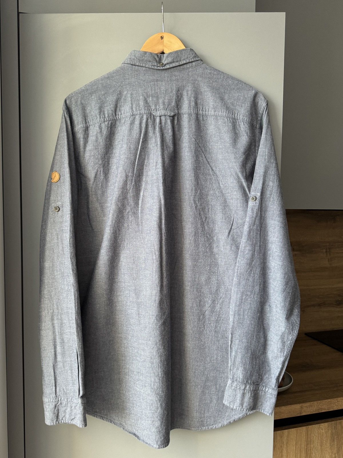 Fjallraven Fjallraven Ovik Chambray Button Up Shirt Outdoor Life Size US L / EU 52-54 / 3 - 8 Thumbnail