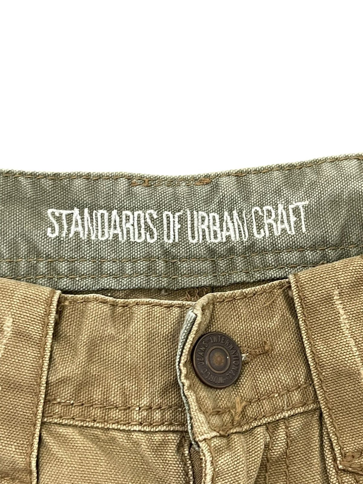 Japanese Brand Double Knee Urban Craft Cotton Duck Carpenter Regular 4🟦0 Size US 29 - 13 Thumbnail