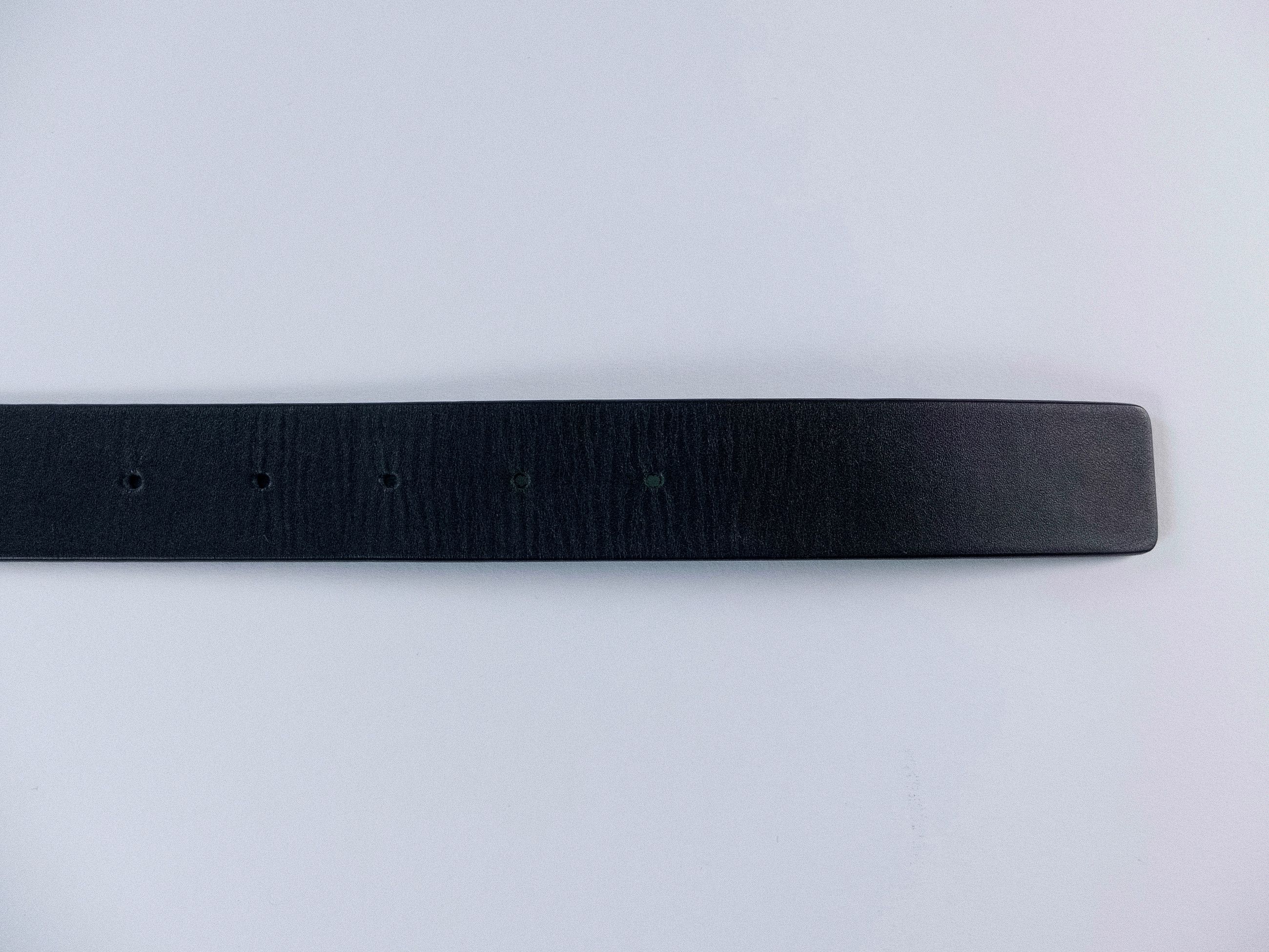 Bottega Veneta BOTTEGA VENETA black & green reversible leather belt 90 Size 34 - 4 Thumbnail